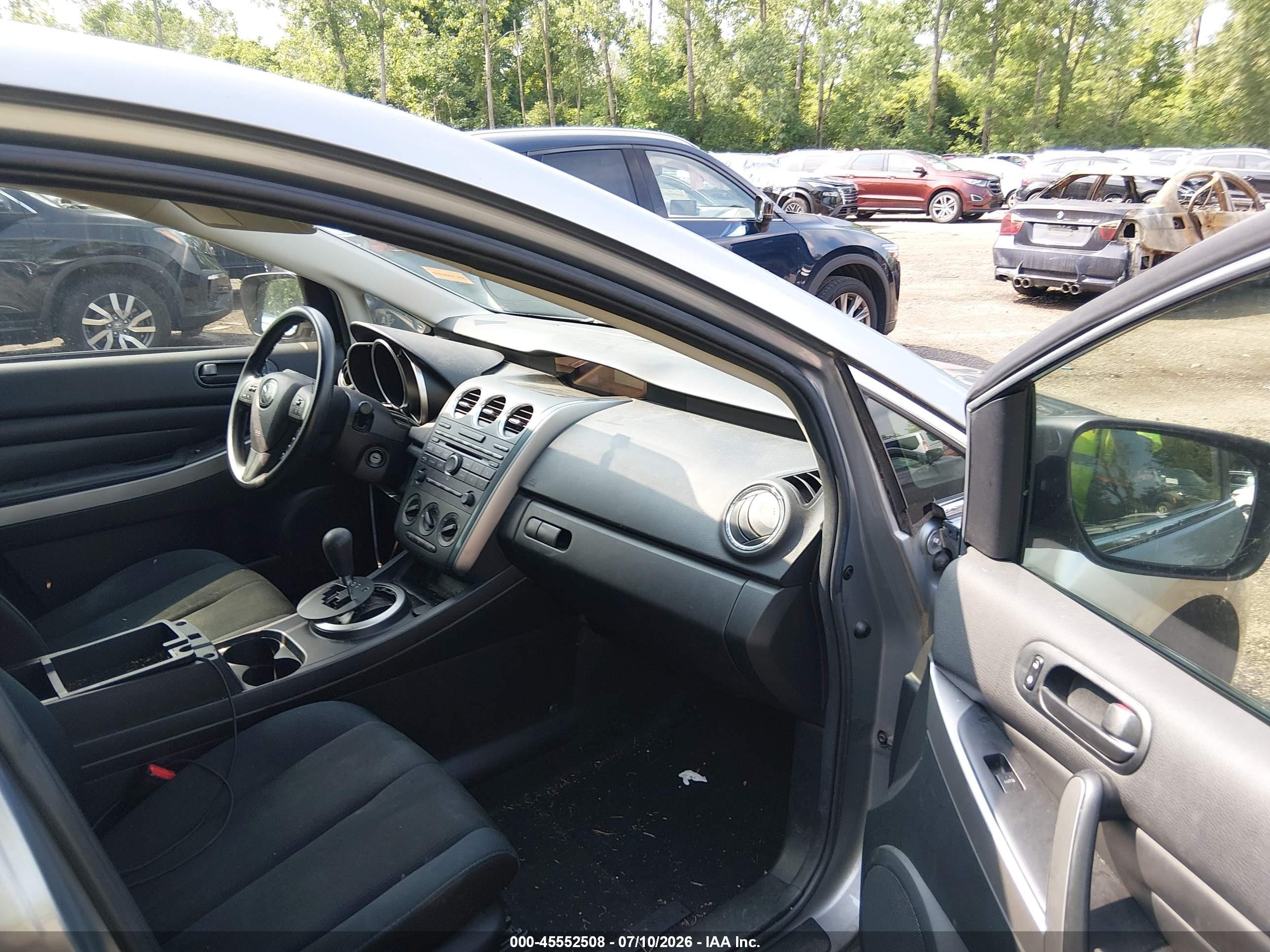 2010 Mazda Cx-7 I Sv Silver vin: JM3ER2W50A0312581
