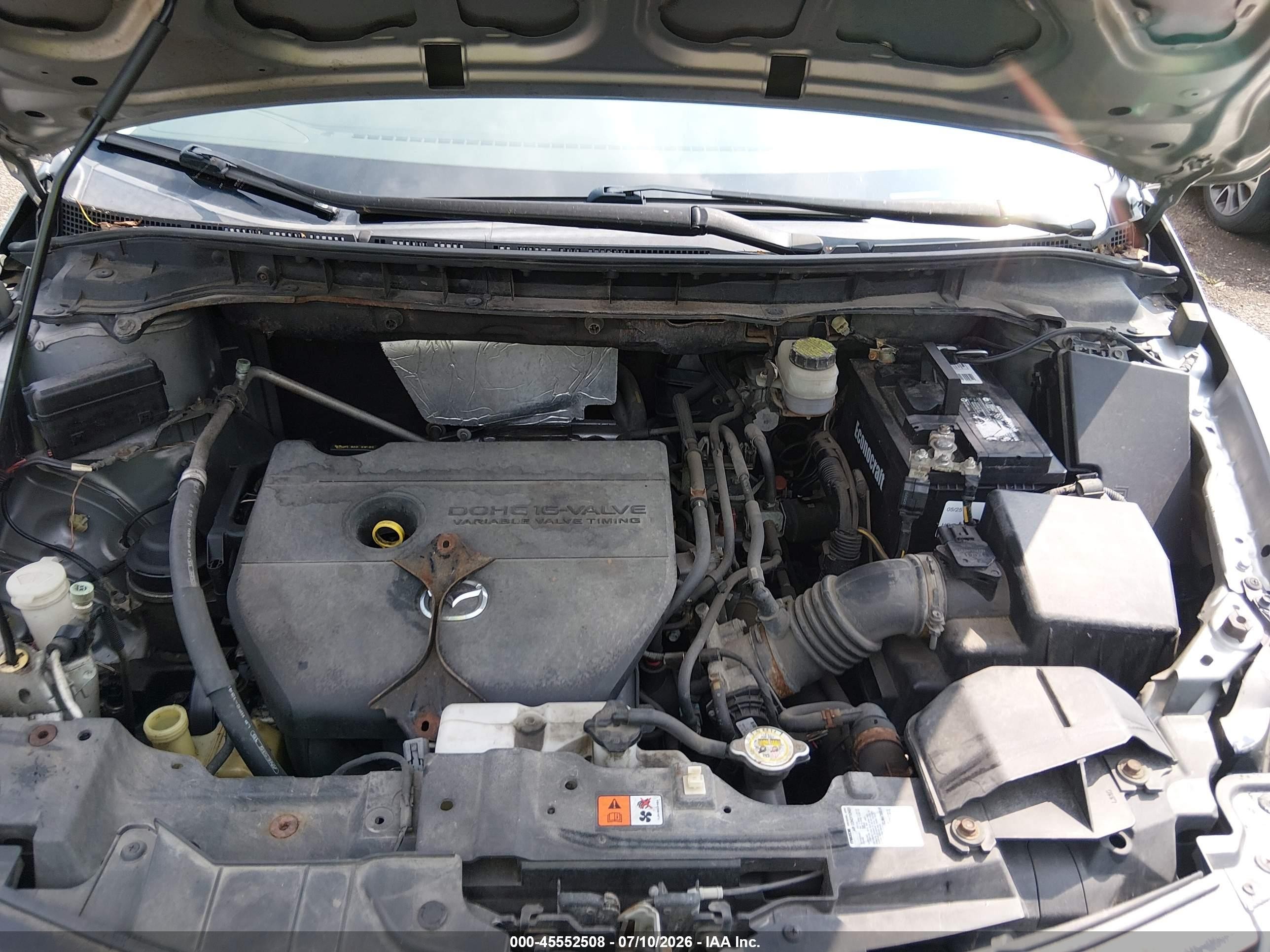 2010 Mazda Cx-7 I Sv Silver vin: JM3ER2W50A0312581