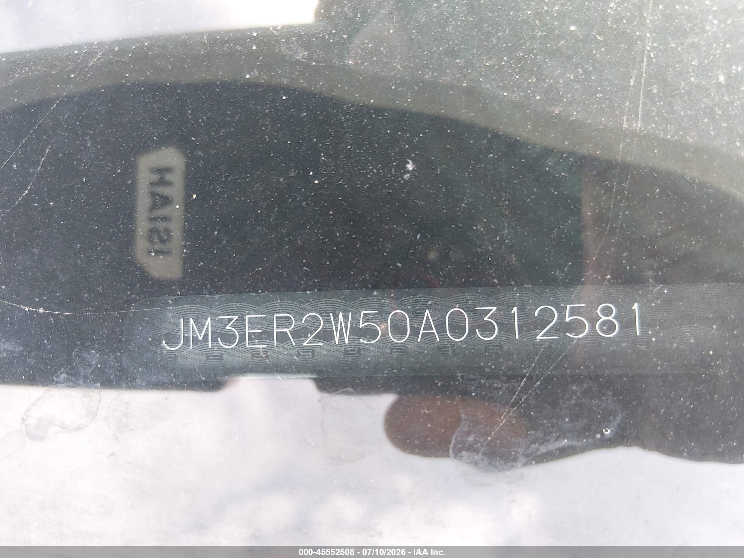 2010 Mazda Cx-7 I Sv Silver vin: JM3ER2W50A0312581