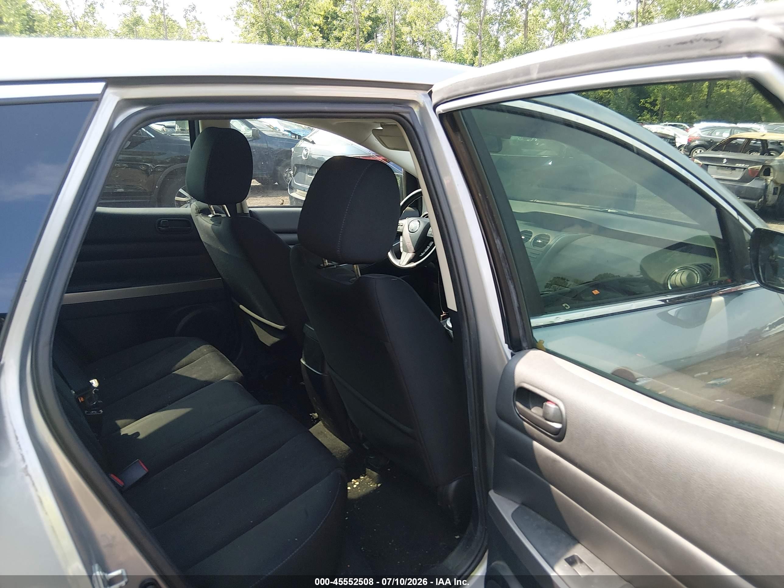 2010 Mazda Cx-7 I Sv Silver vin: JM3ER2W50A0312581