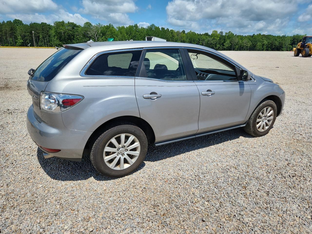 2010 Mazda Cx-7 Silver vin: JM3ER2W50A0330207