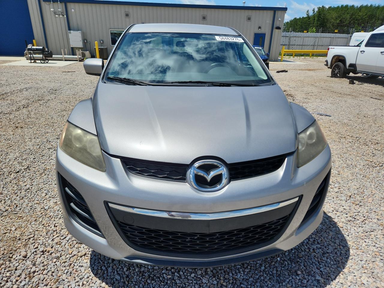 2010 Mazda Cx-7 Silver vin: JM3ER2W50A0330207