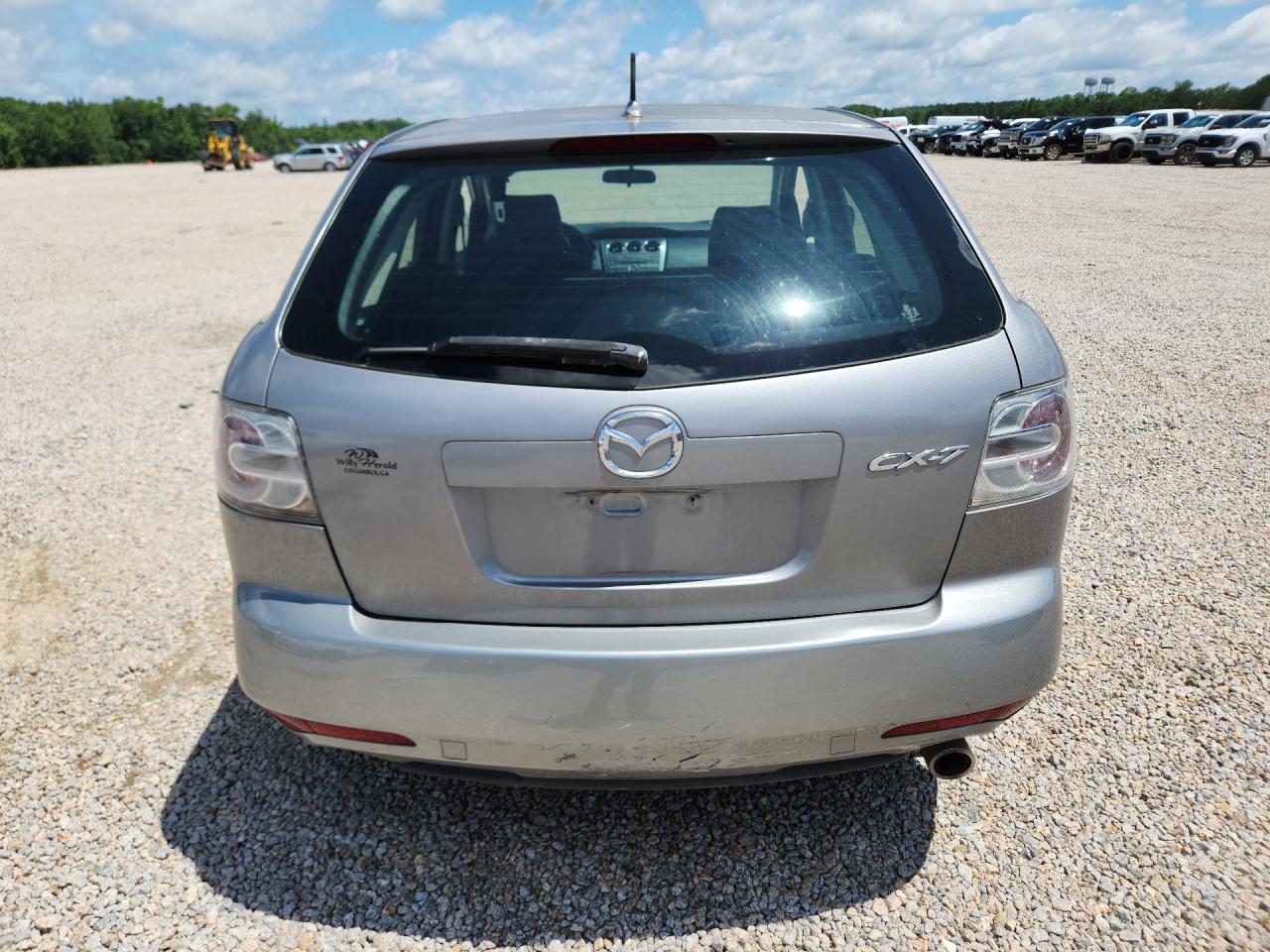 2010 Mazda Cx-7 Silver vin: JM3ER2W50A0330207