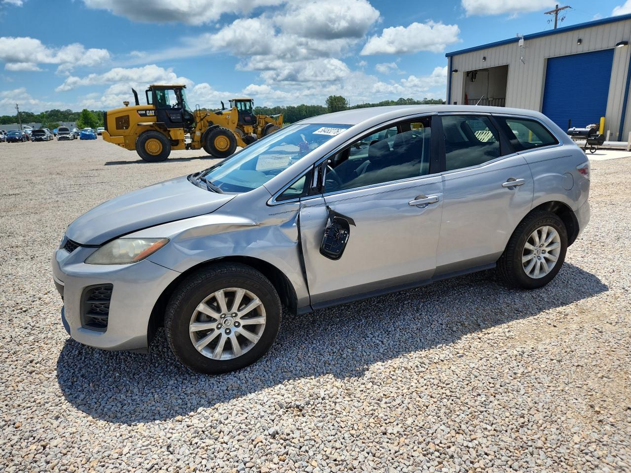 2010 Mazda Cx-7 Silver vin: JM3ER2W50A0330207