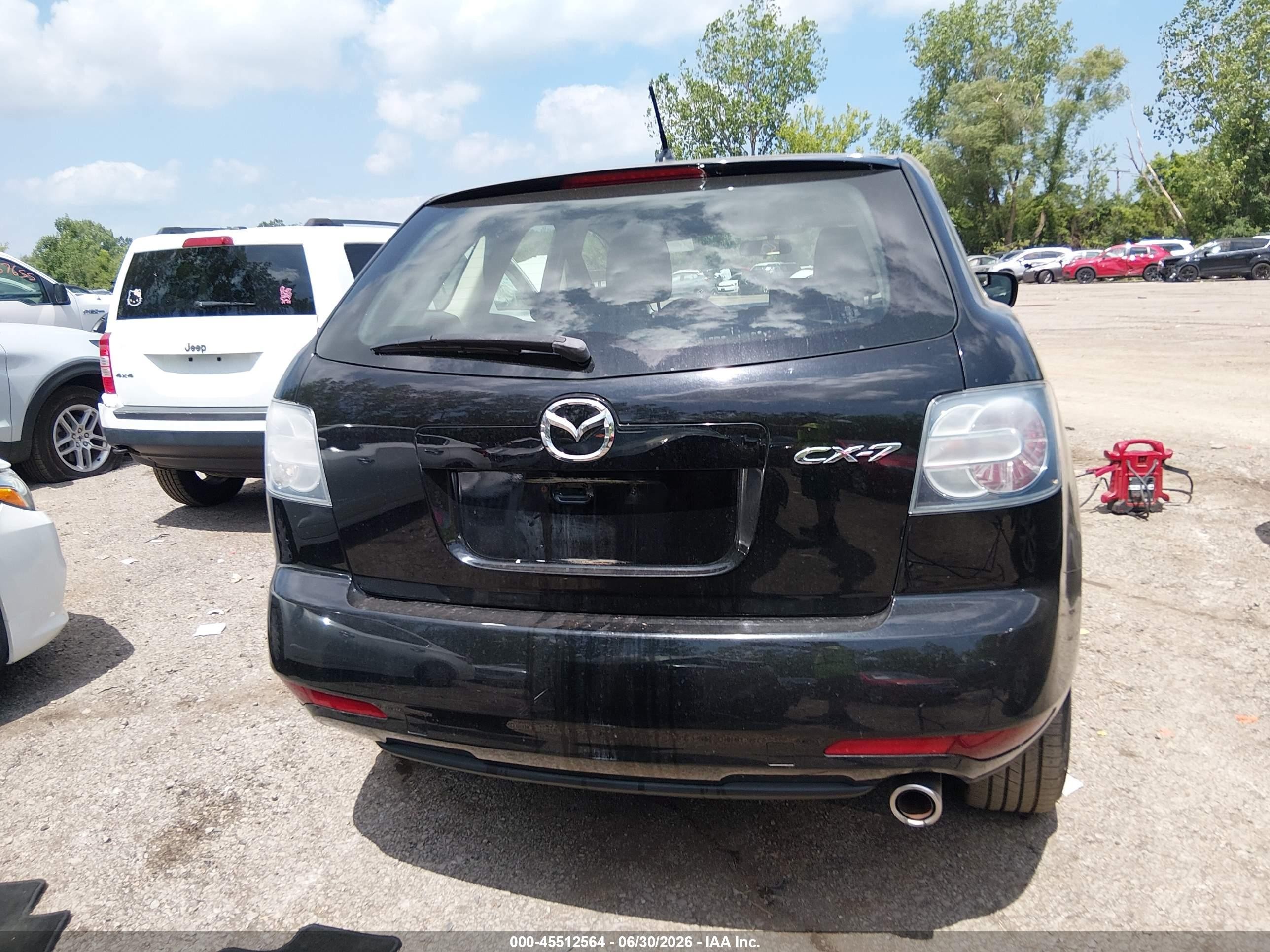 2010 Mazda Cx-7 I Sv Черный vin: JM3ER2W50A0338016
