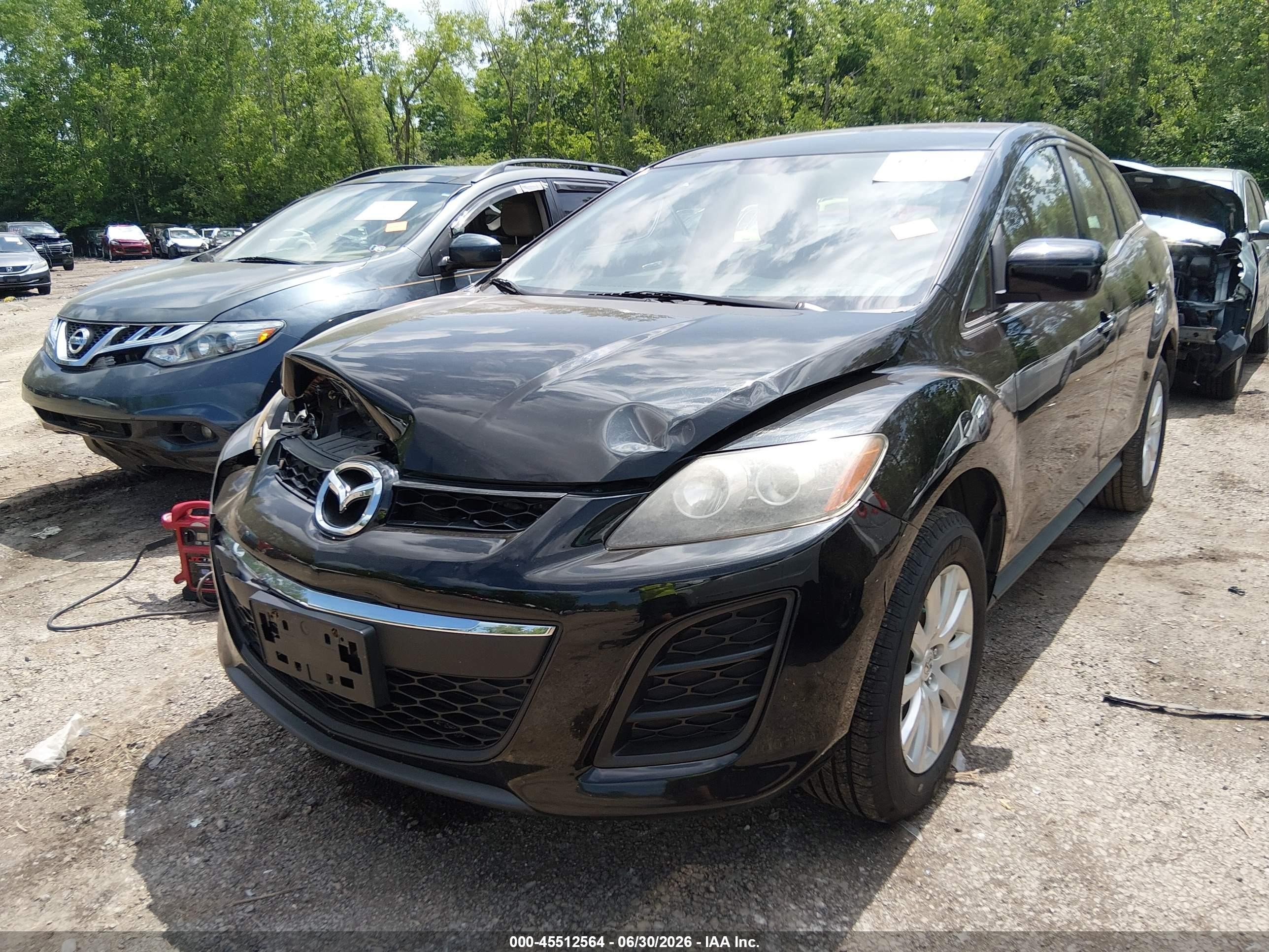2010 Mazda Cx-7 I Sv Черный vin: JM3ER2W50A0338016