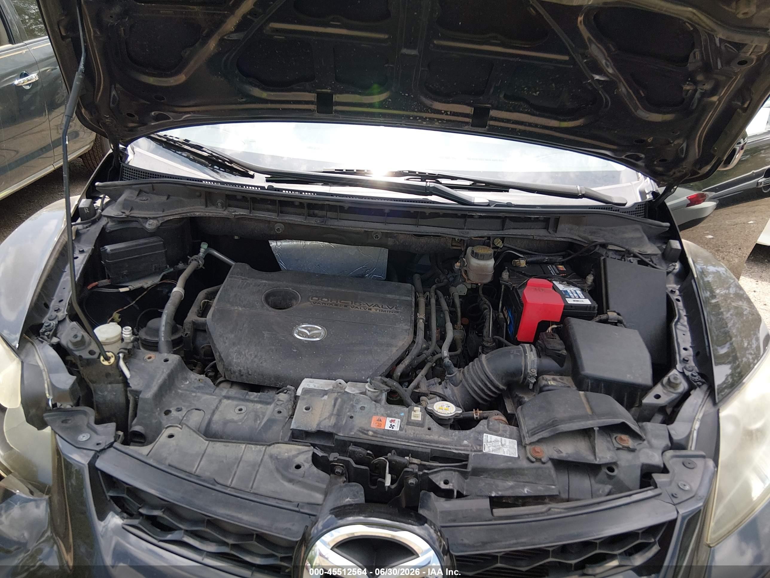 2010 Mazda Cx-7 I Sv Черный vin: JM3ER2W50A0338016