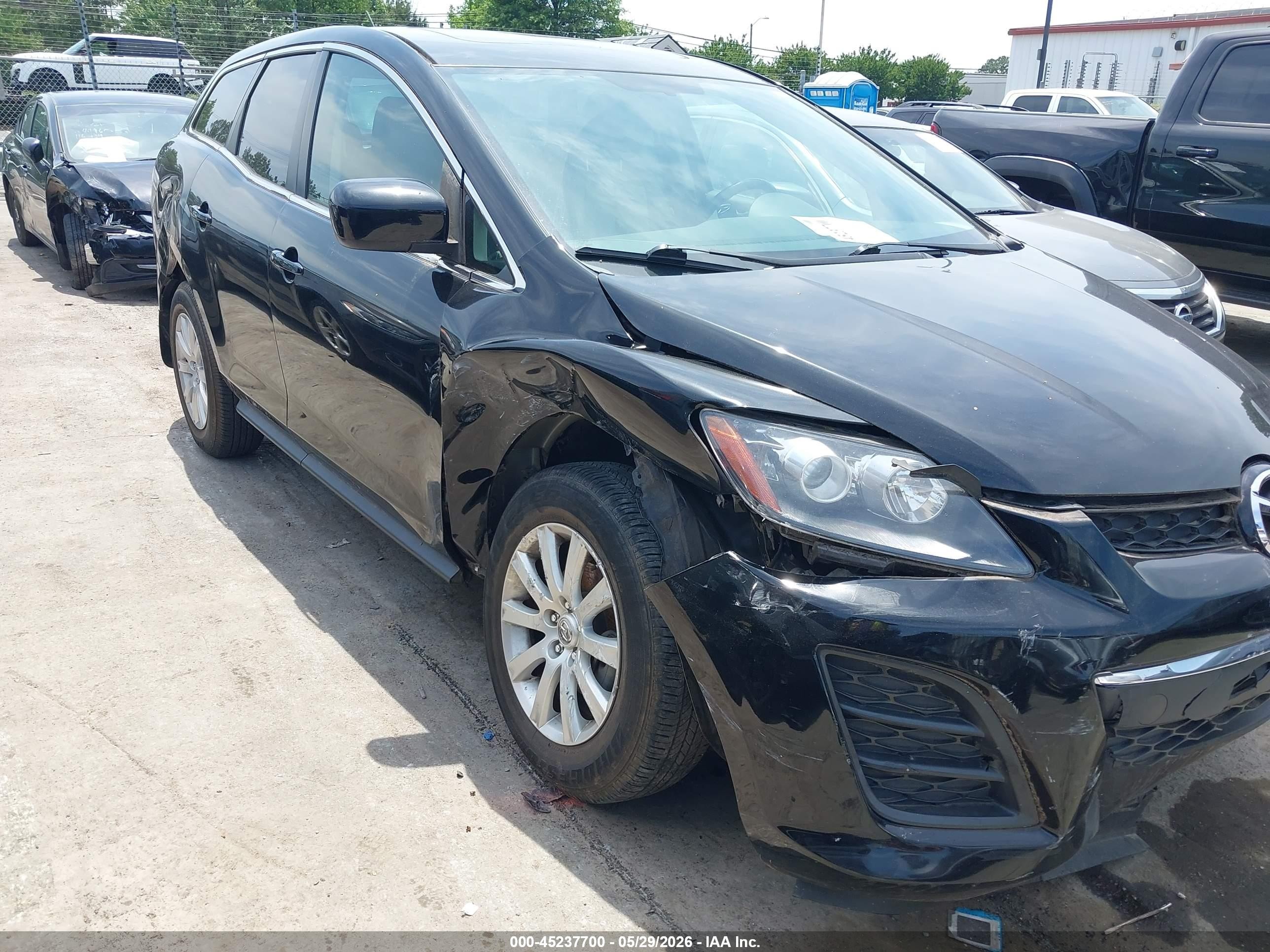 2010 Mazda Cx-7 I Sport Black vin: JM3ER2W50A0347315