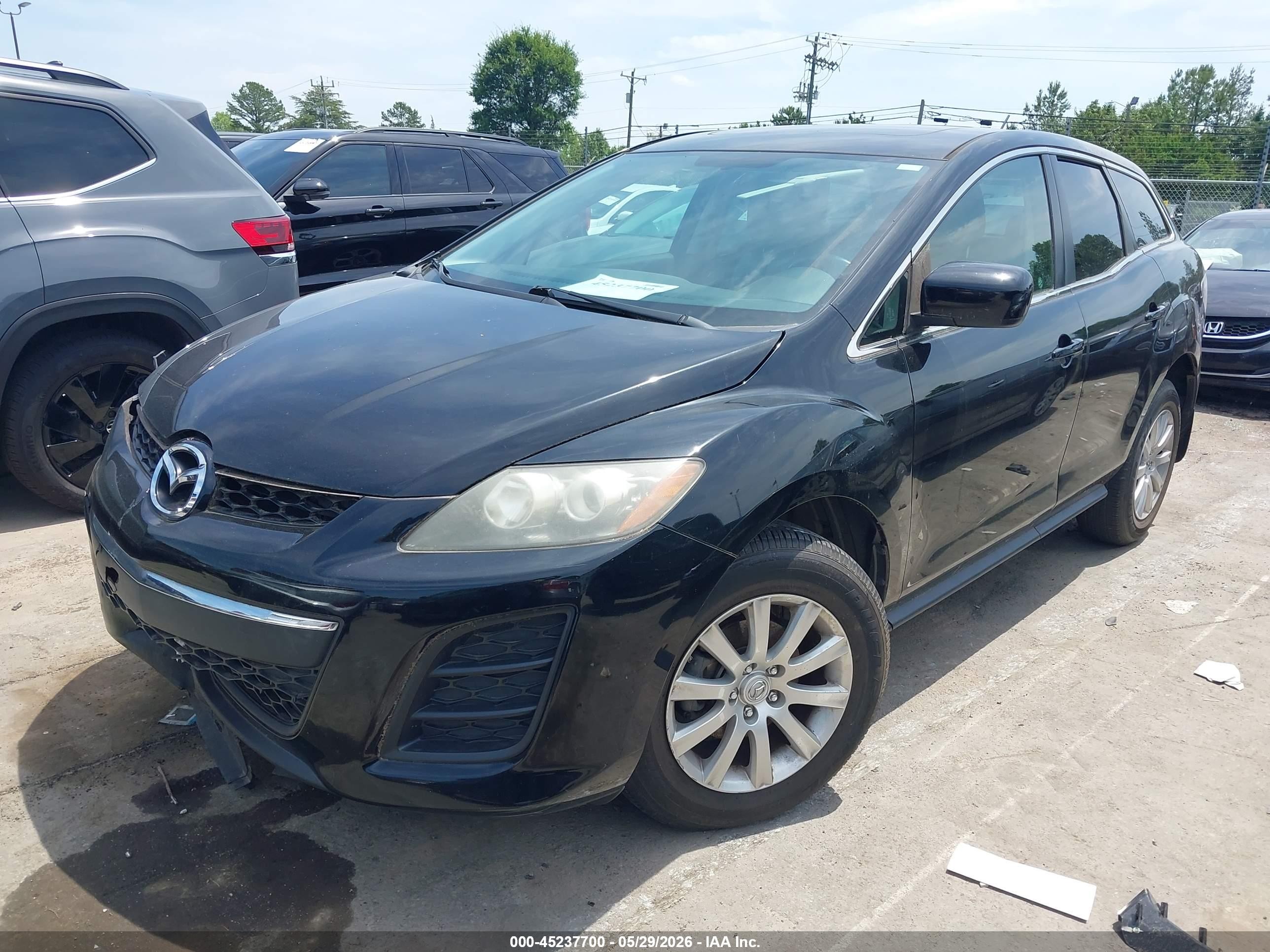 2010 Mazda Cx-7 I Sport Black vin: JM3ER2W50A0347315