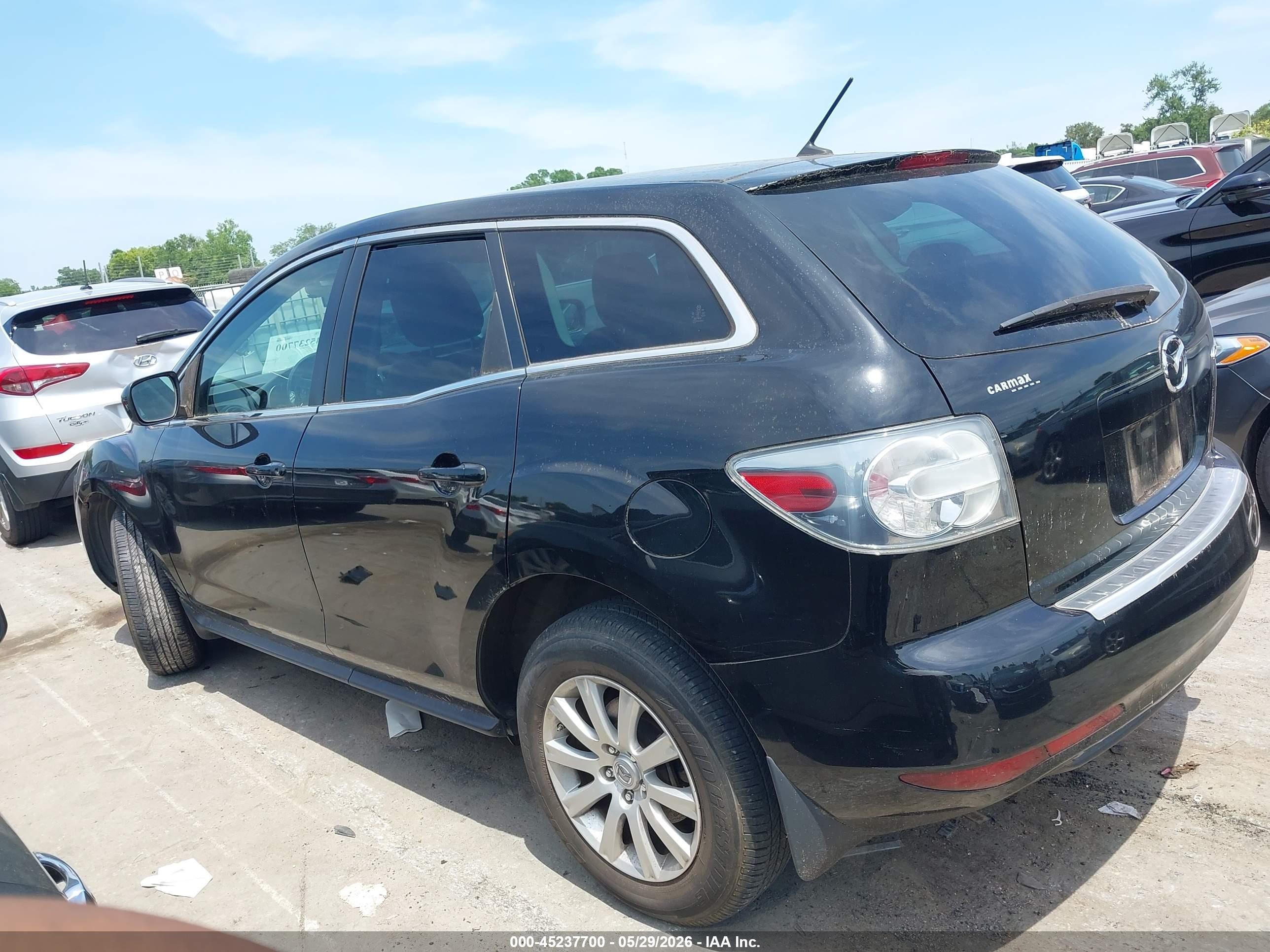 2010 Mazda Cx-7 I Sport Black vin: JM3ER2W50A0347315