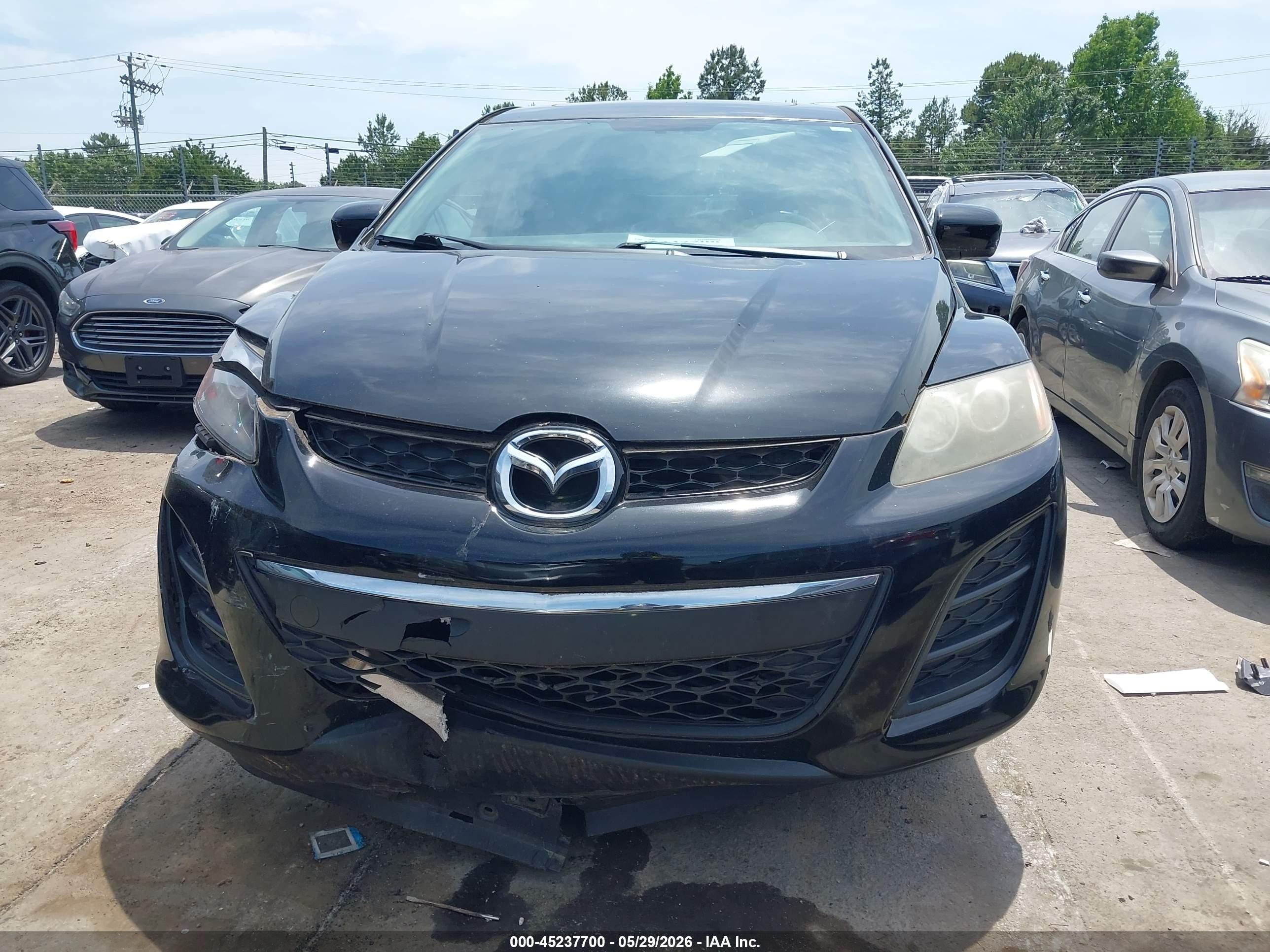 2010 Mazda Cx-7 I Sport Black vin: JM3ER2W50A0347315