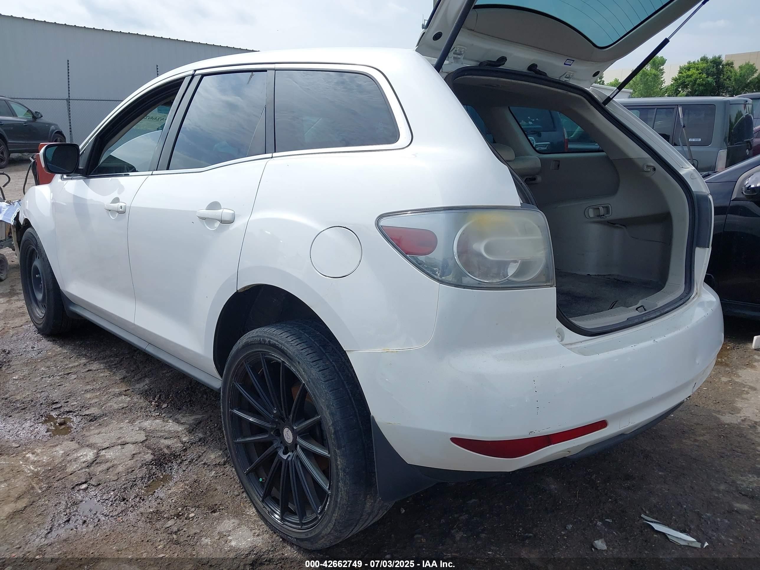 2010 Mazda Cx-7 I Sport White vin: JM3ER2W51A0303047