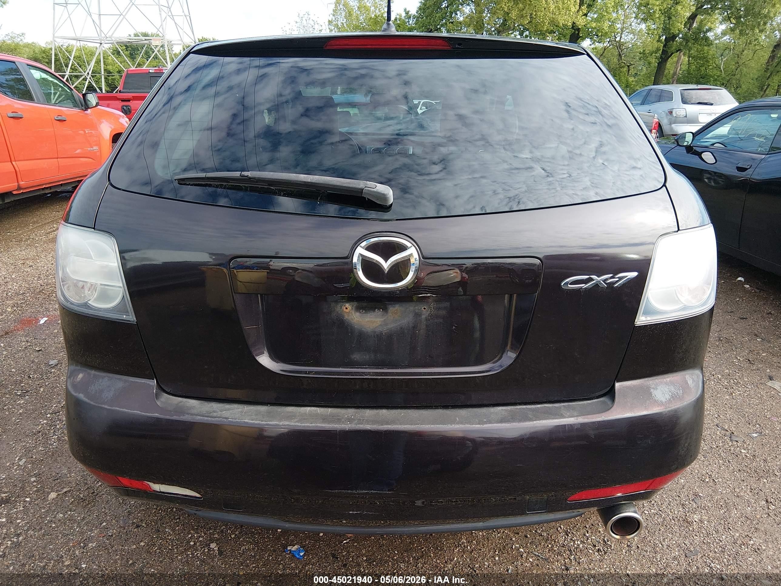 2010 Mazda Cx-7 I Sport Черный vin: JM3ER2W51A0333097