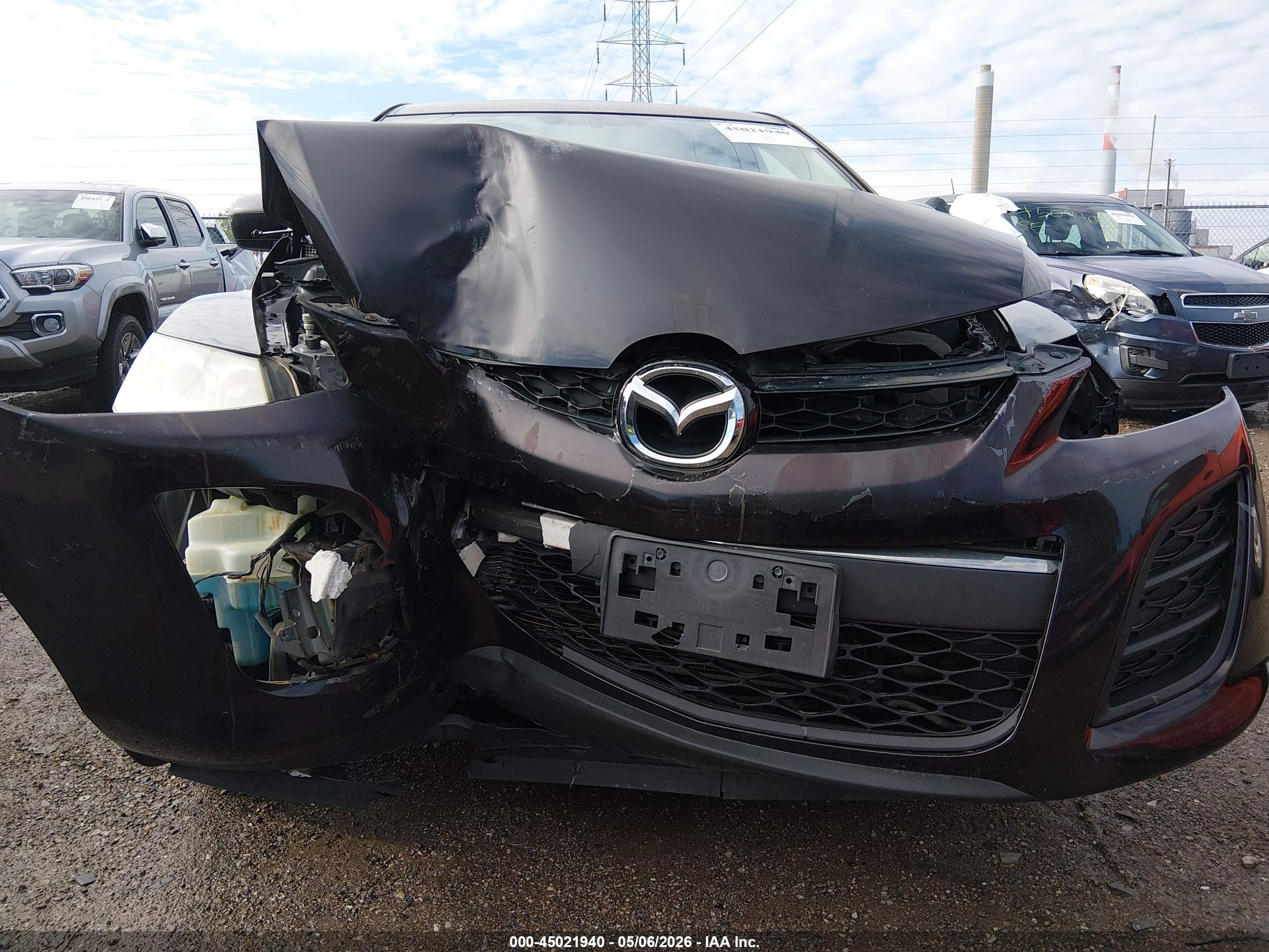 2010 Mazda Cx-7 I Sport Черный vin: JM3ER2W51A0333097