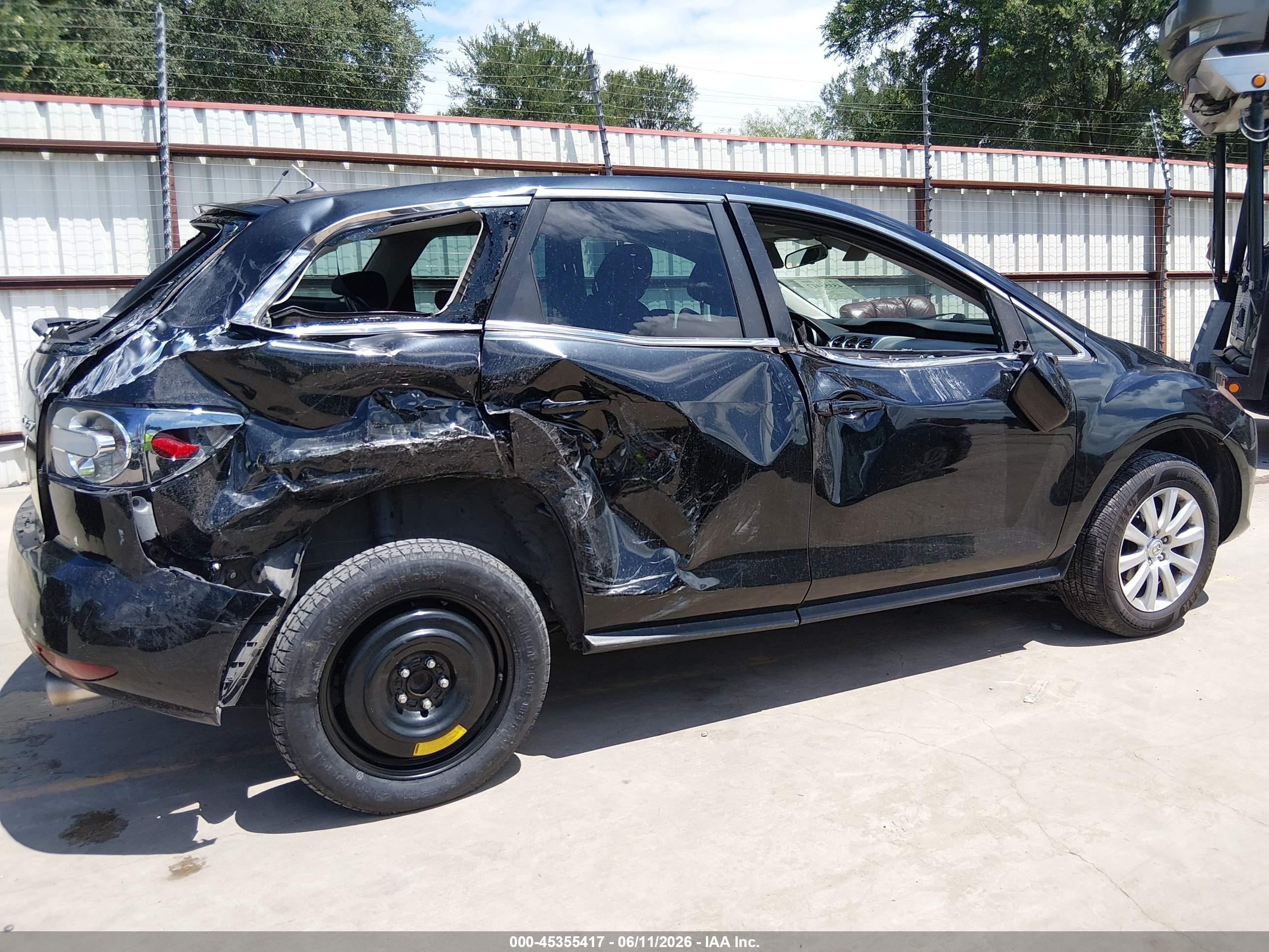 2010 Mazda Cx-7 I Sport Black vin: JM3ER2W51A0349087