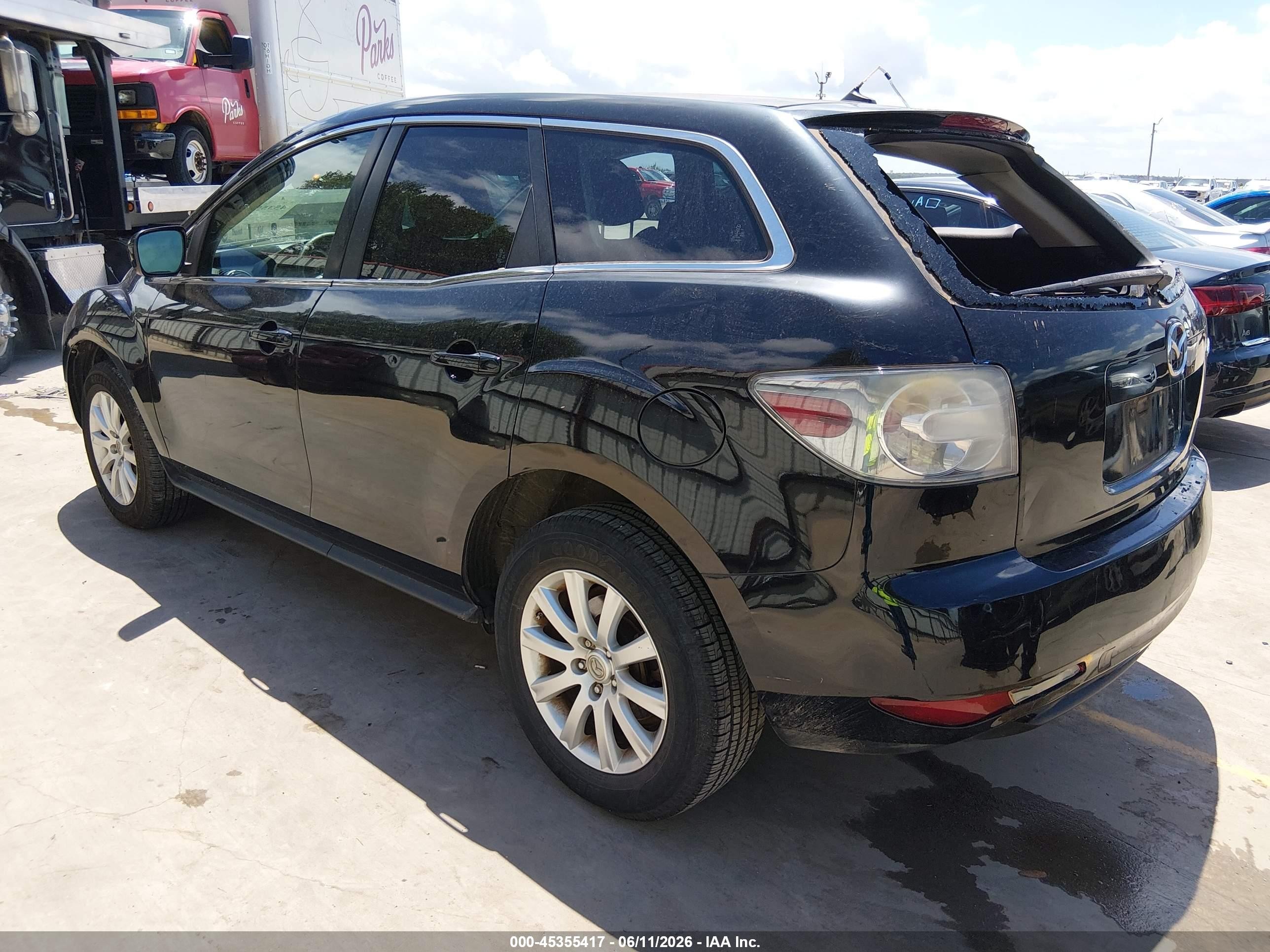 2010 Mazda Cx-7 I Sport Black vin: JM3ER2W51A0349087