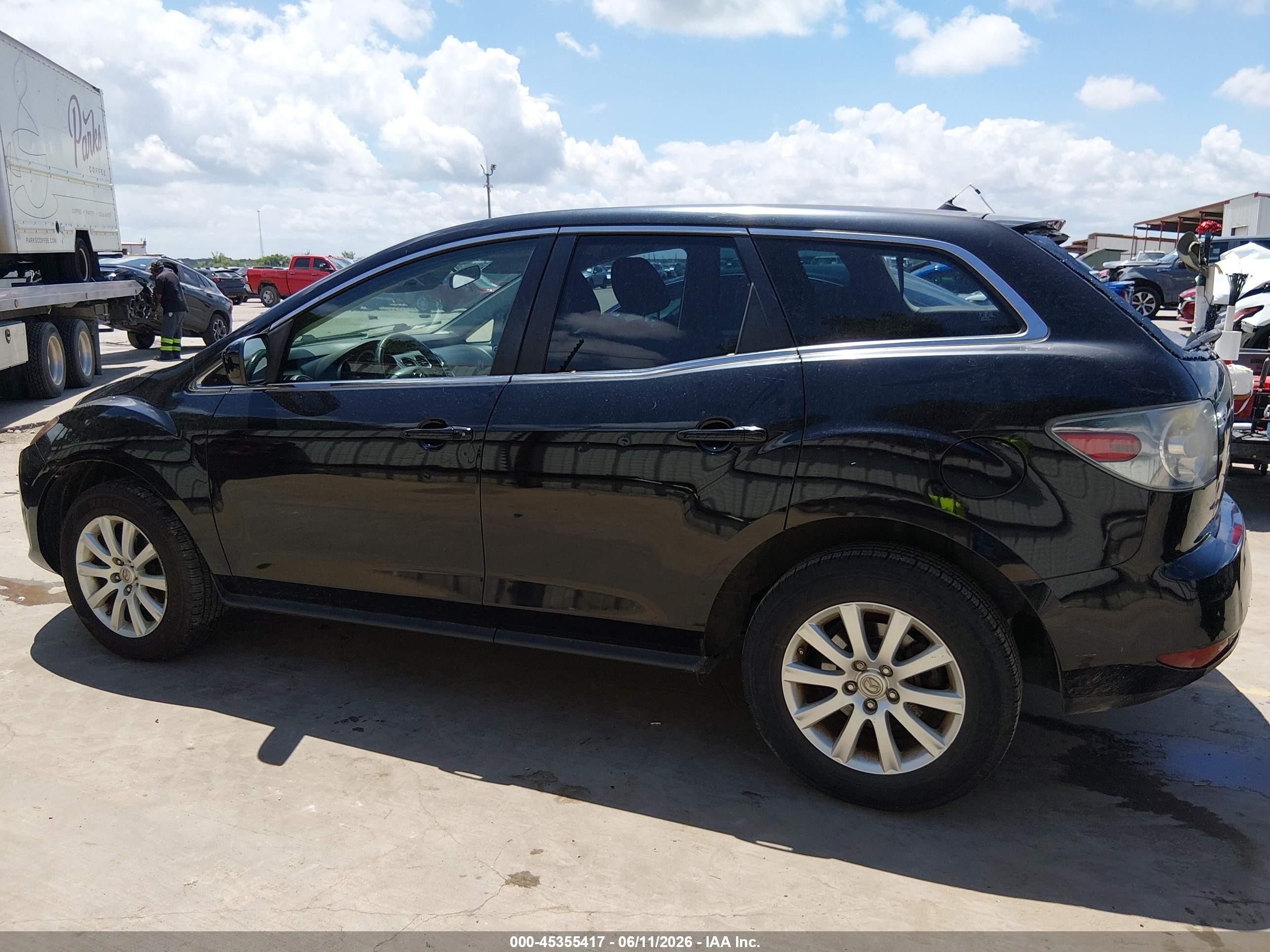 2010 Mazda Cx-7 I Sport Black vin: JM3ER2W51A0349087