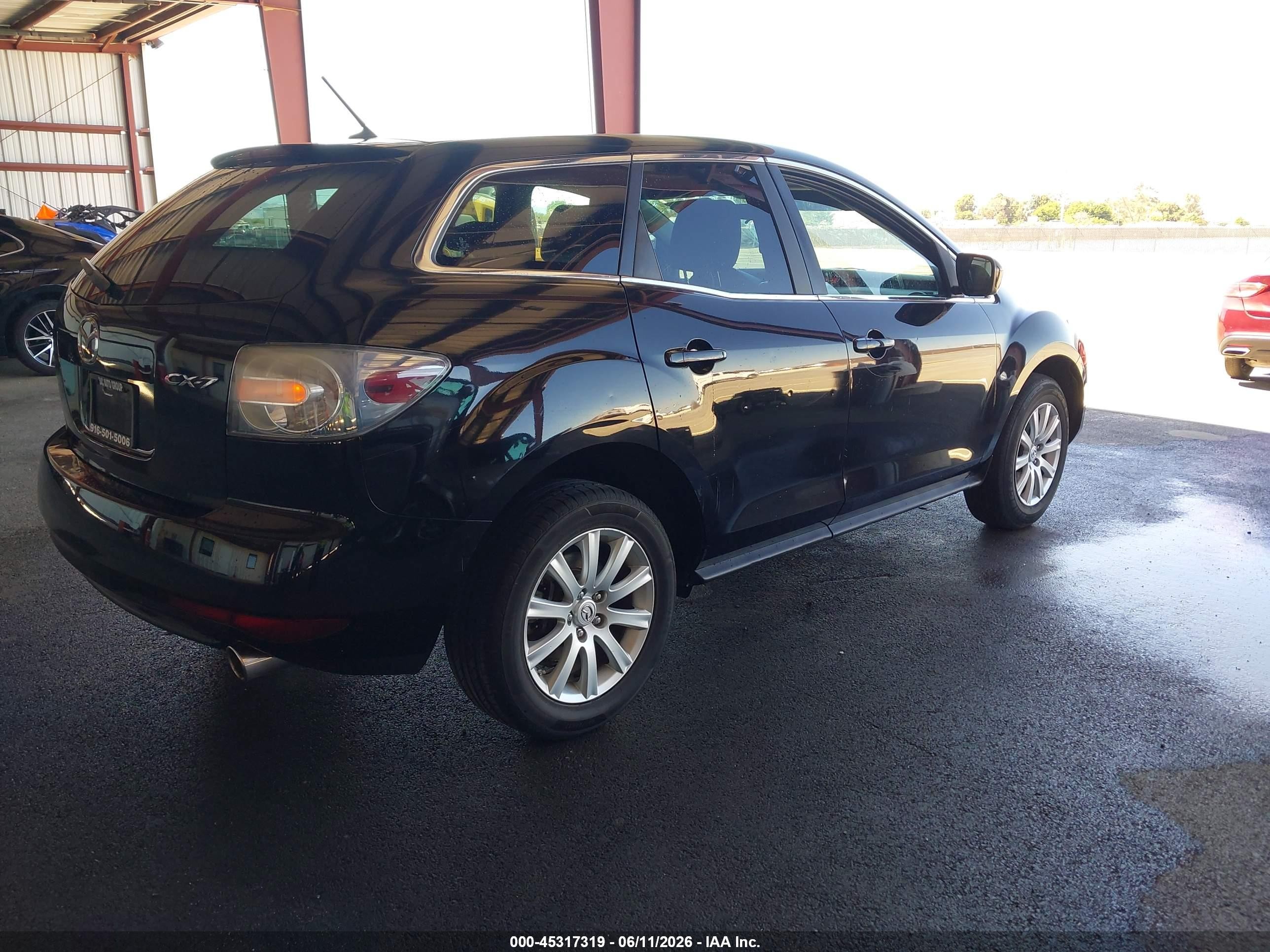 2010 Mazda Cx-7 I Sport Black vin: JM3ER2W51A0349199