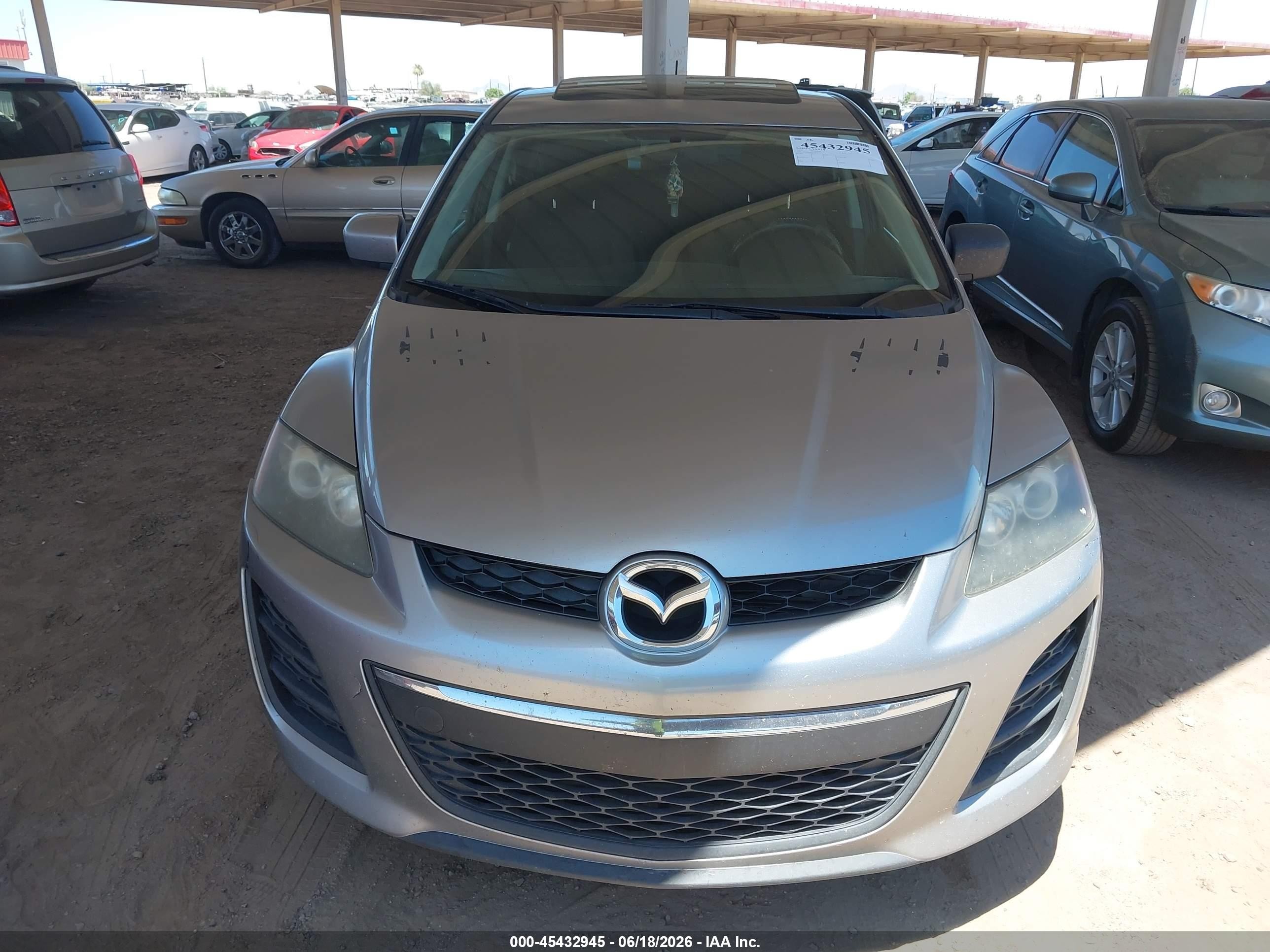 2010 Mazda Cx-7 I Sport Gray vin: JM3ER2W51A0349980