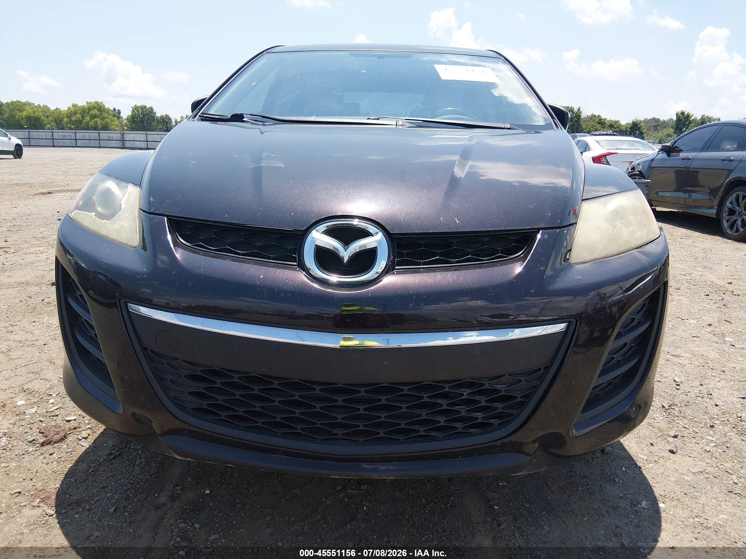 2010 Mazda Cx-7 I Sport Purple vin: JM3ER2W52A0323369