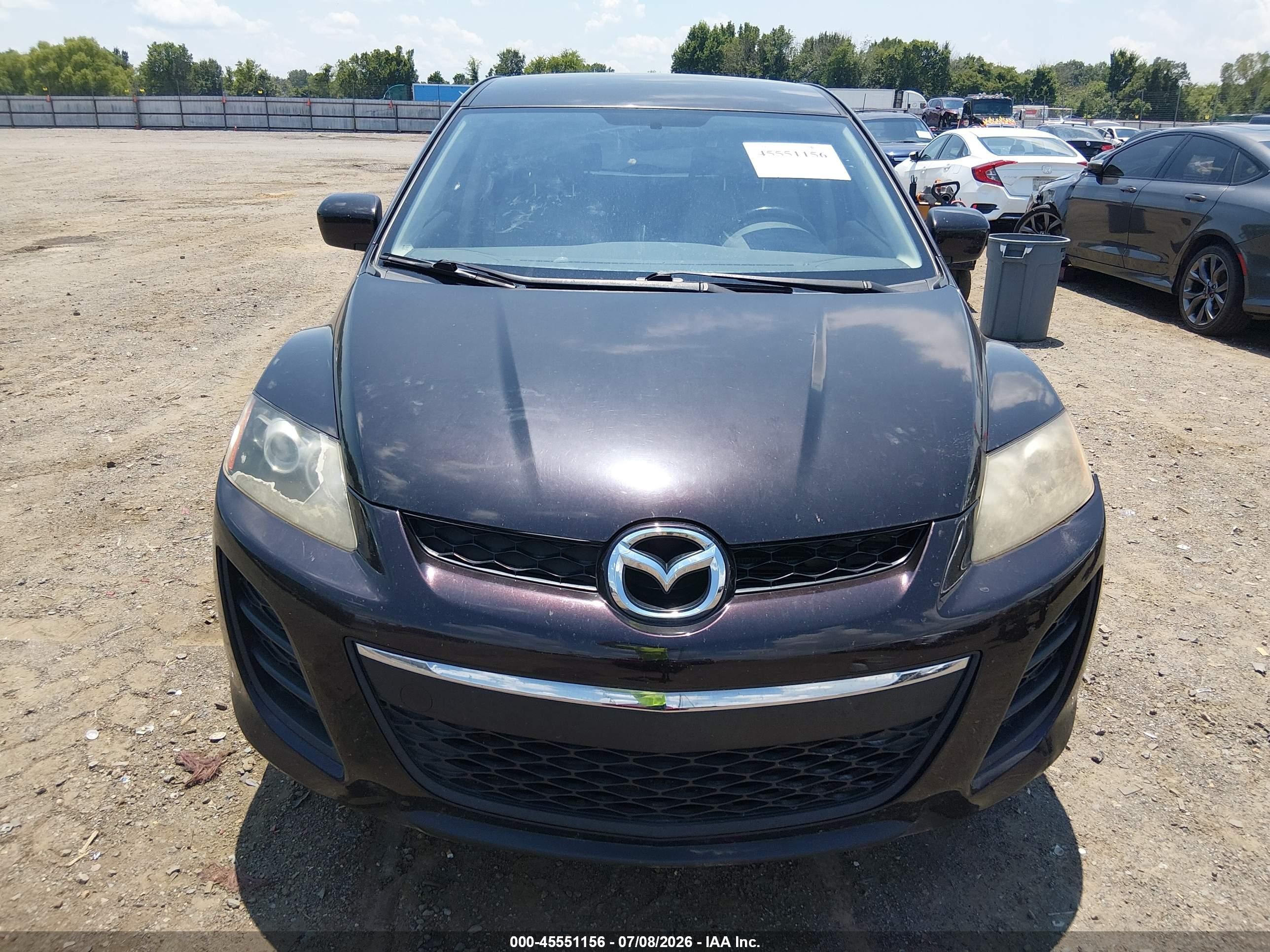 2010 Mazda Cx-7 I Sport Purple vin: JM3ER2W52A0323369