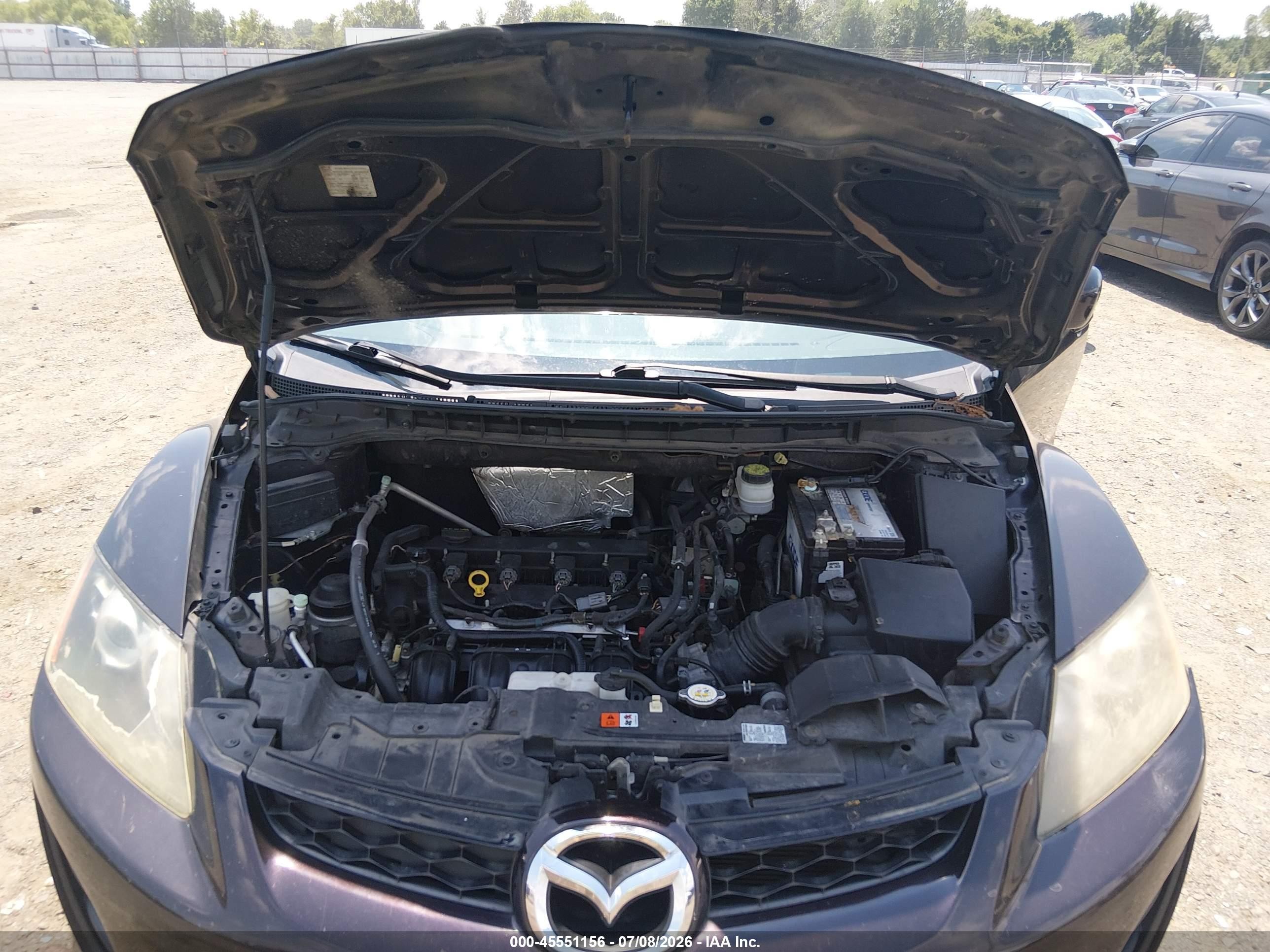 2010 Mazda Cx-7 I Sport Purple vin: JM3ER2W52A0323369