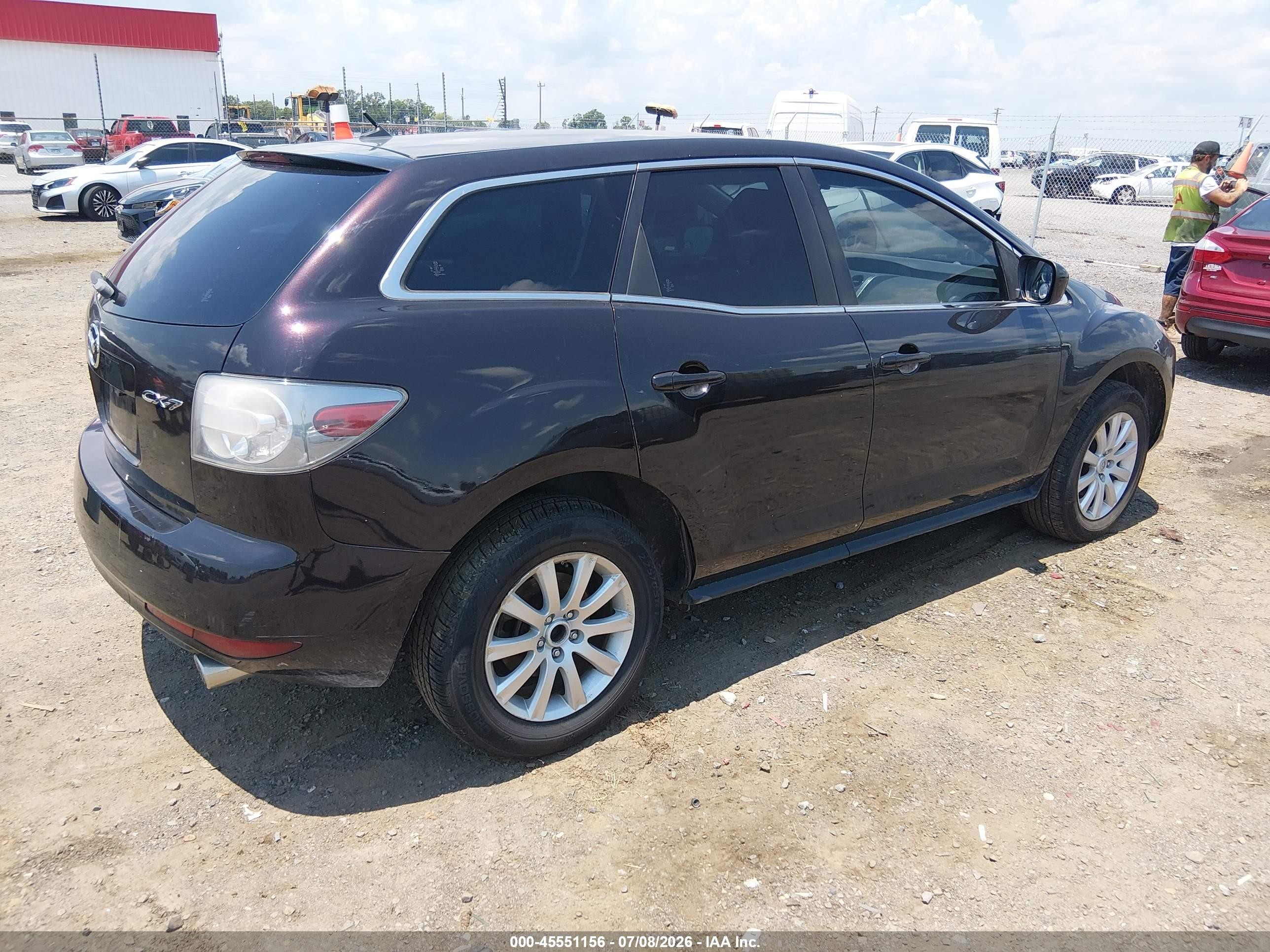 2010 Mazda Cx-7 I Sport Purple vin: JM3ER2W52A0323369