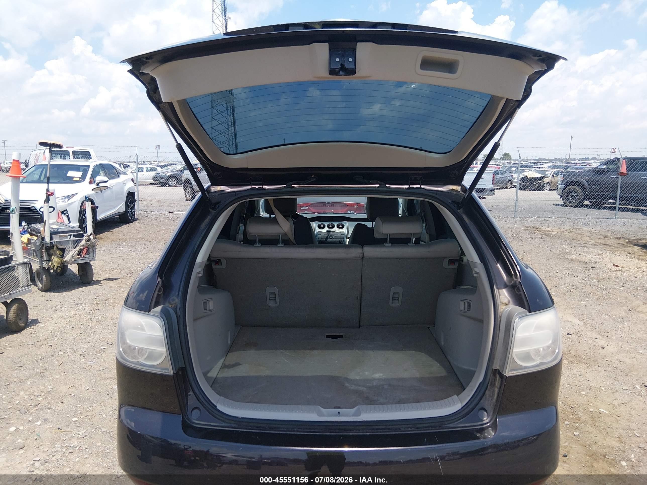 2010 Mazda Cx-7 I Sport Purple vin: JM3ER2W52A0323369