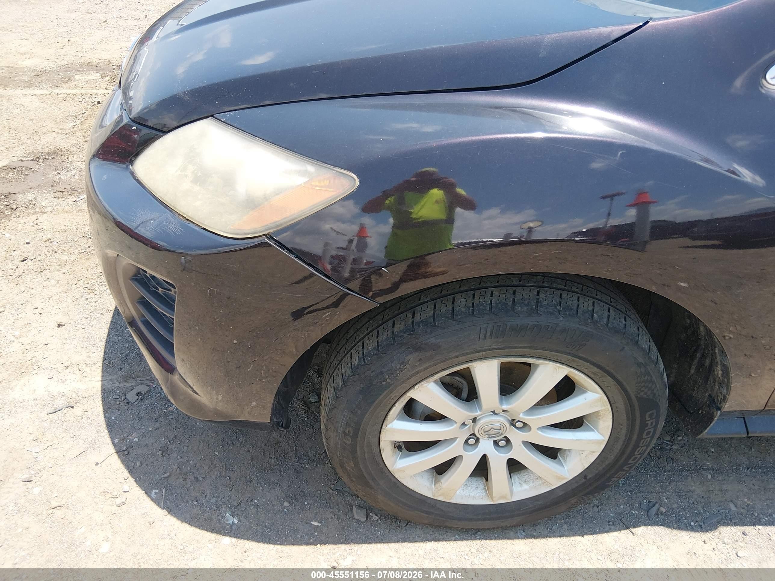 2010 Mazda Cx-7 I Sport Purple vin: JM3ER2W52A0323369