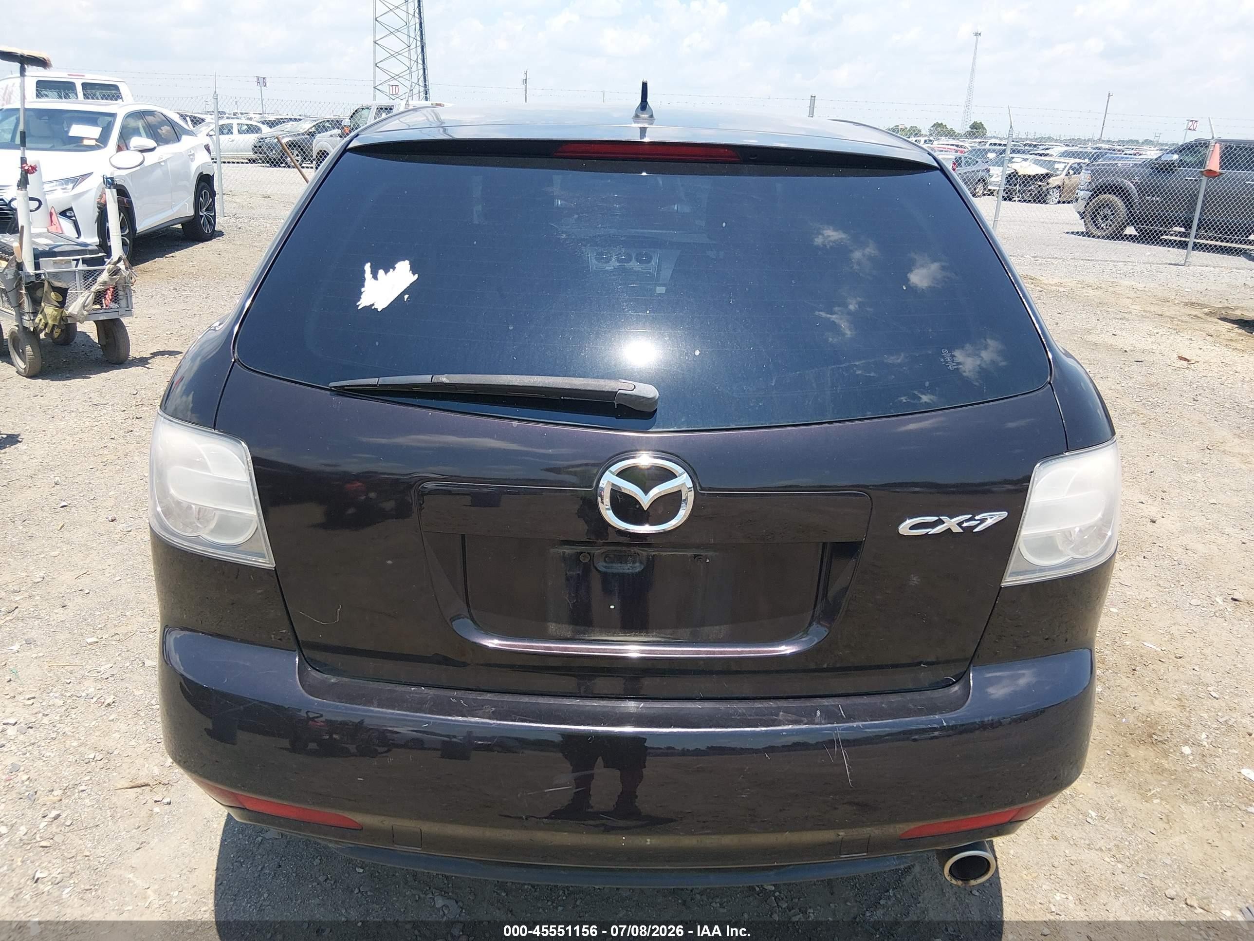2010 Mazda Cx-7 I Sport Purple vin: JM3ER2W52A0323369