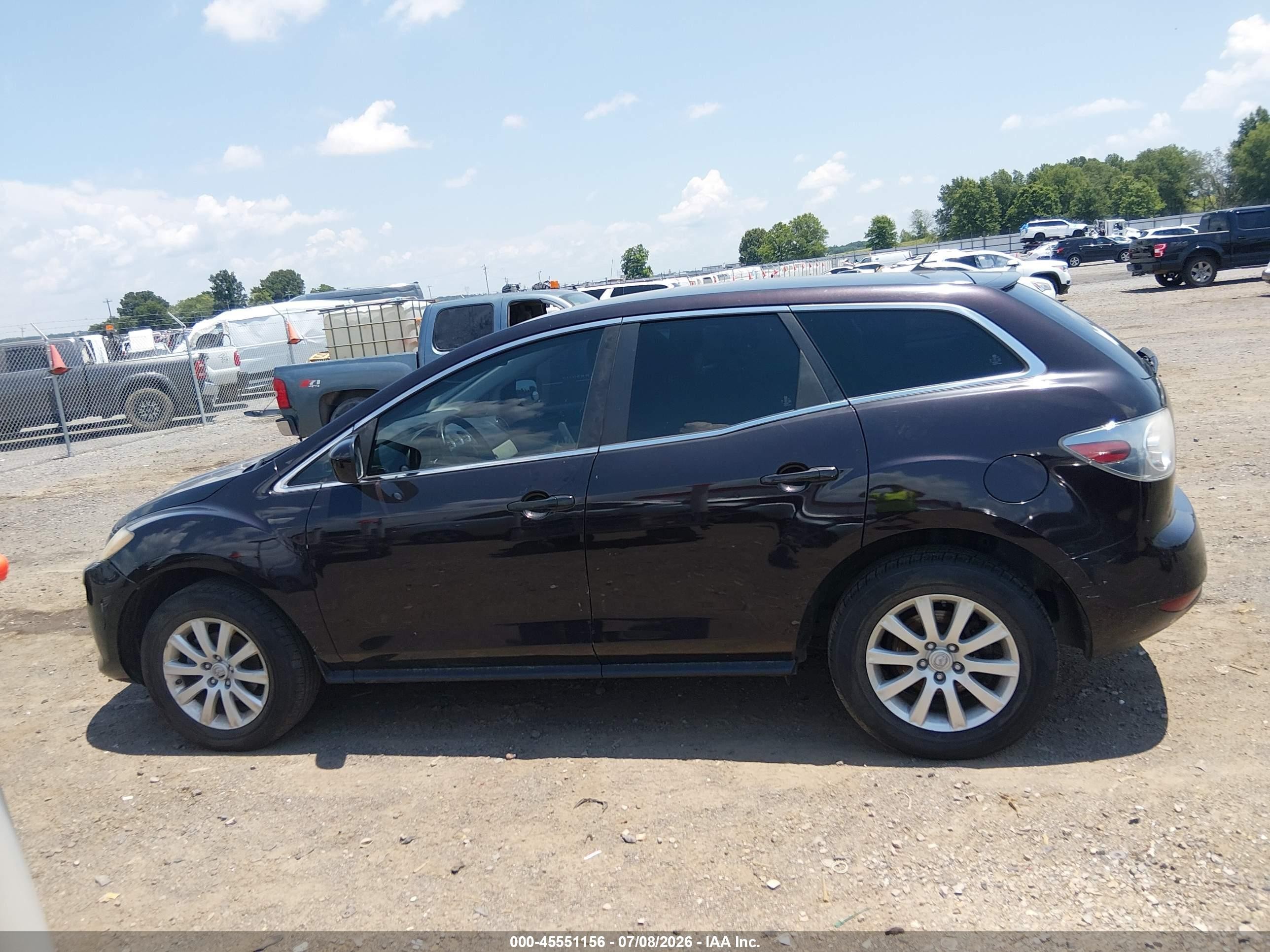 2010 Mazda Cx-7 I Sport Purple vin: JM3ER2W52A0323369