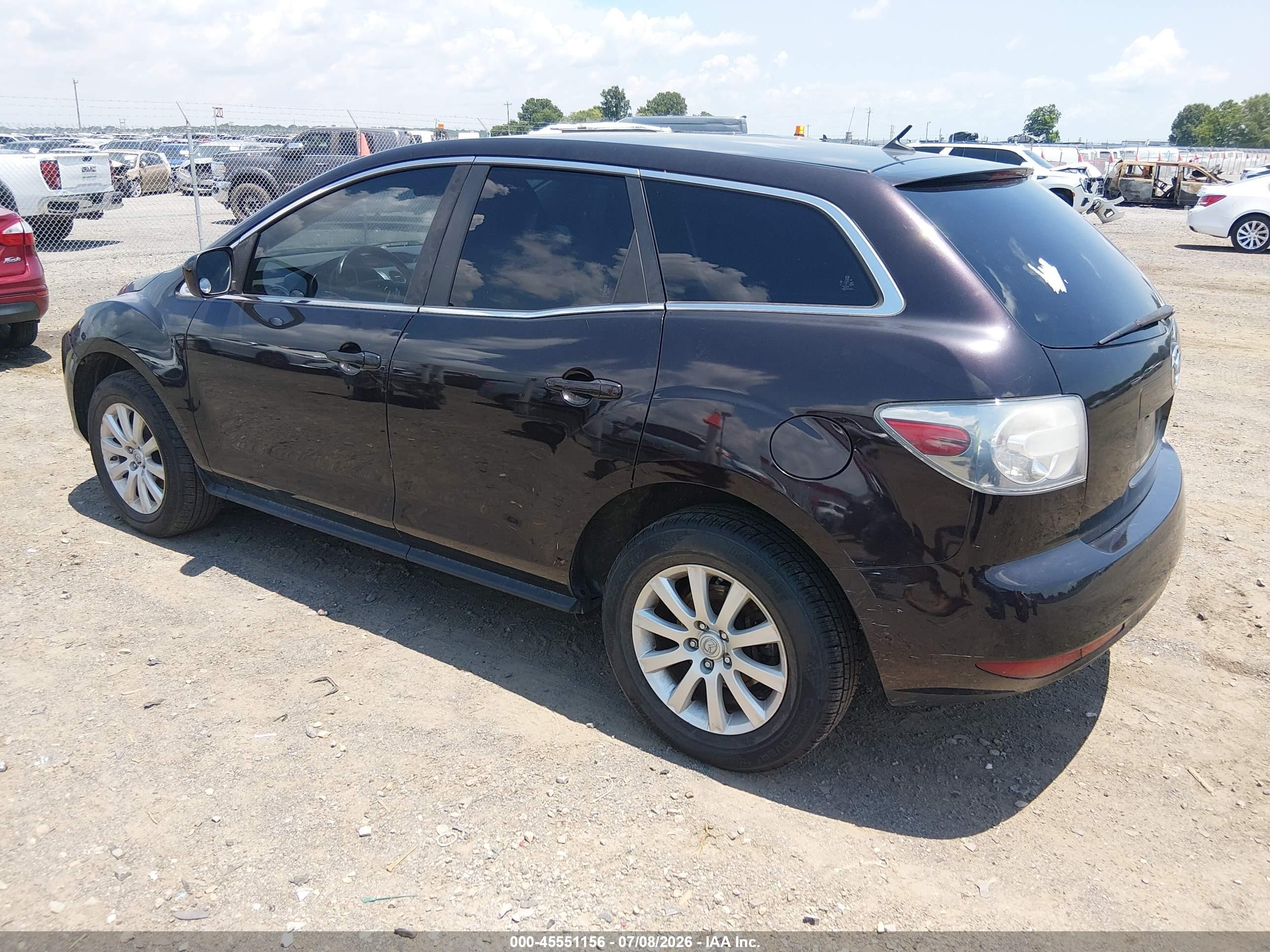 2010 Mazda Cx-7 I Sport Purple vin: JM3ER2W52A0323369
