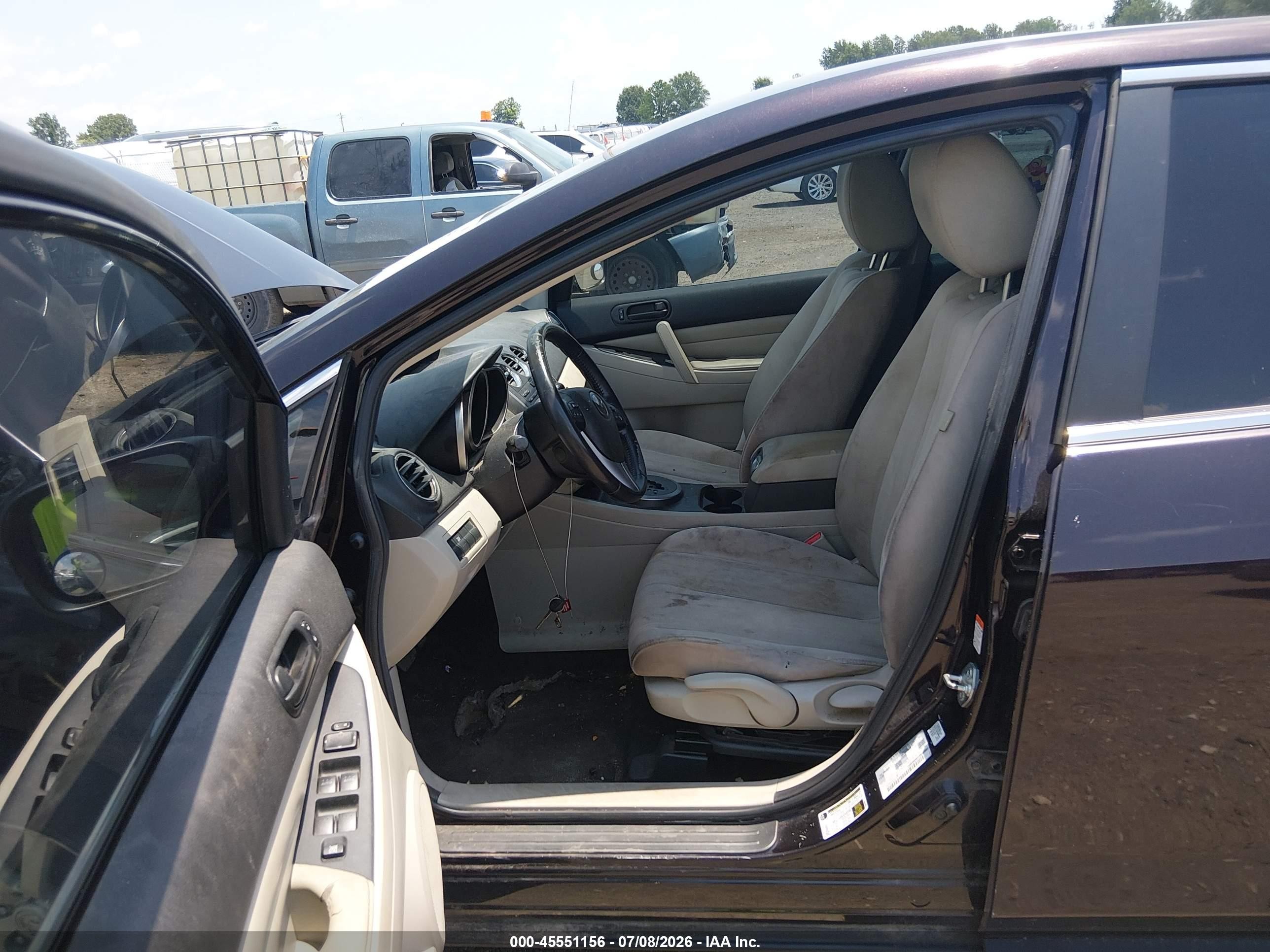 2010 Mazda Cx-7 I Sport Purple vin: JM3ER2W52A0323369