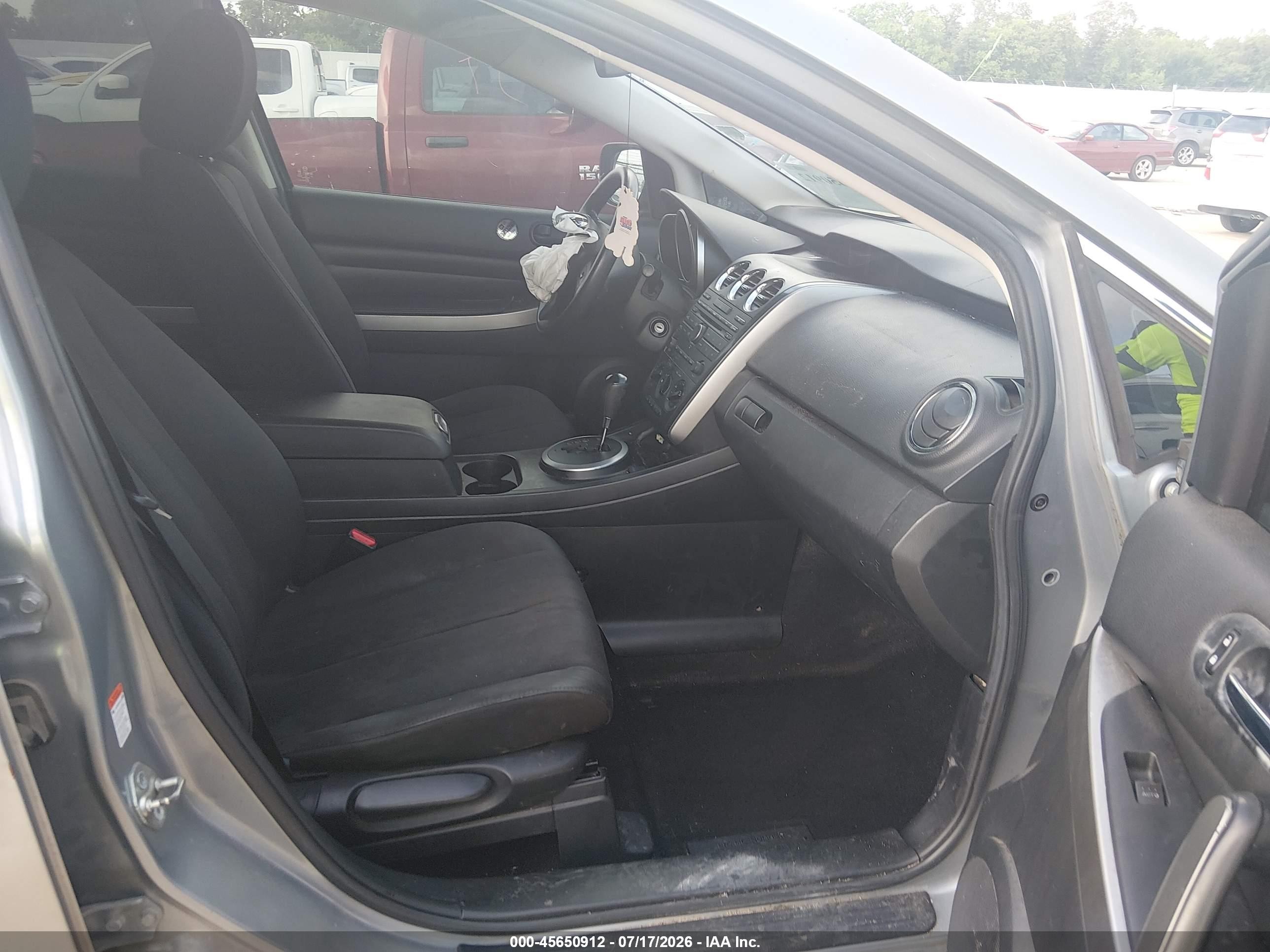 2010 Mazda Cx-7   Gray vin: JM3ER2W52A0329155