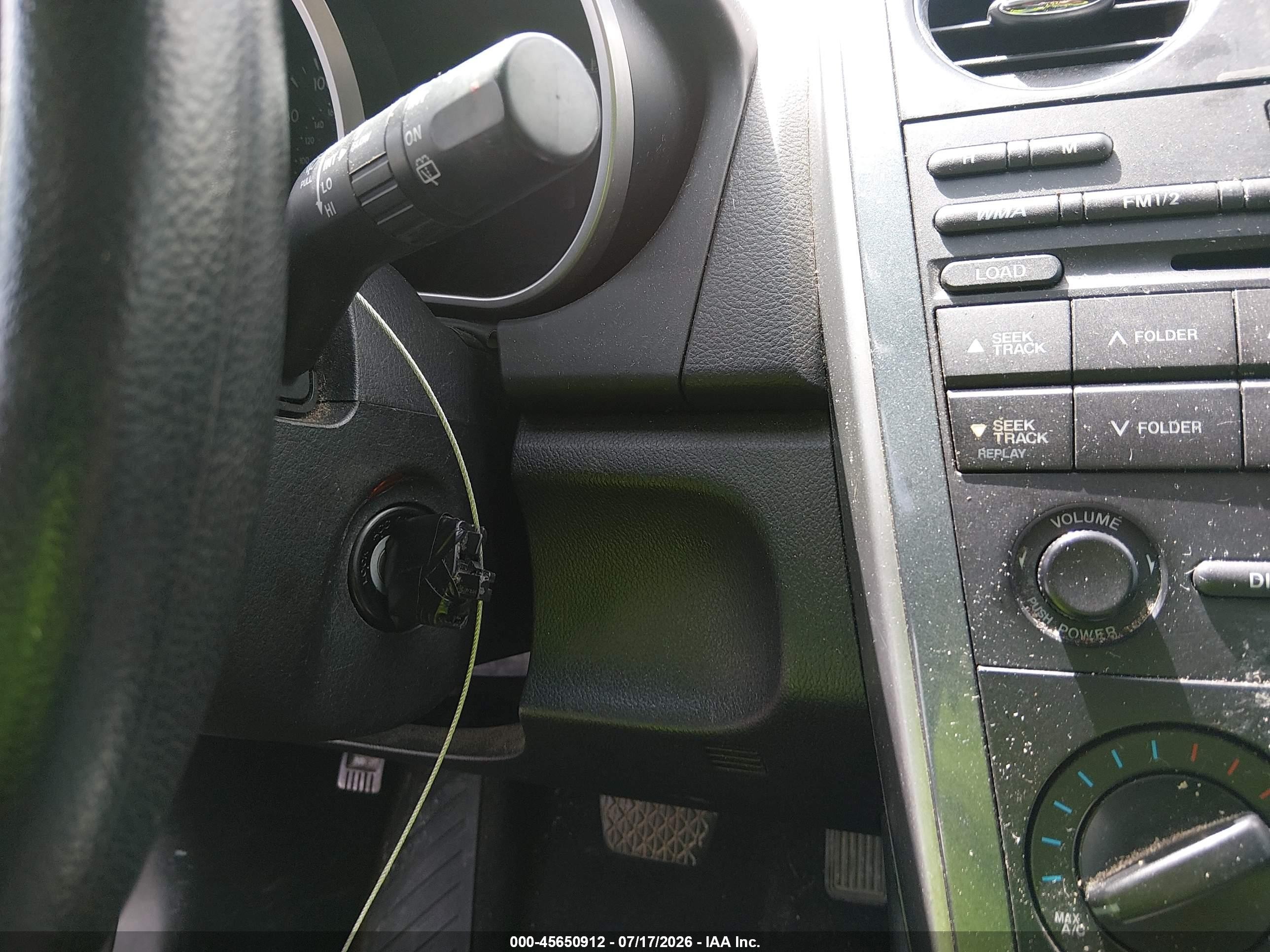 2010 Mazda Cx-7   Gray vin: JM3ER2W52A0329155