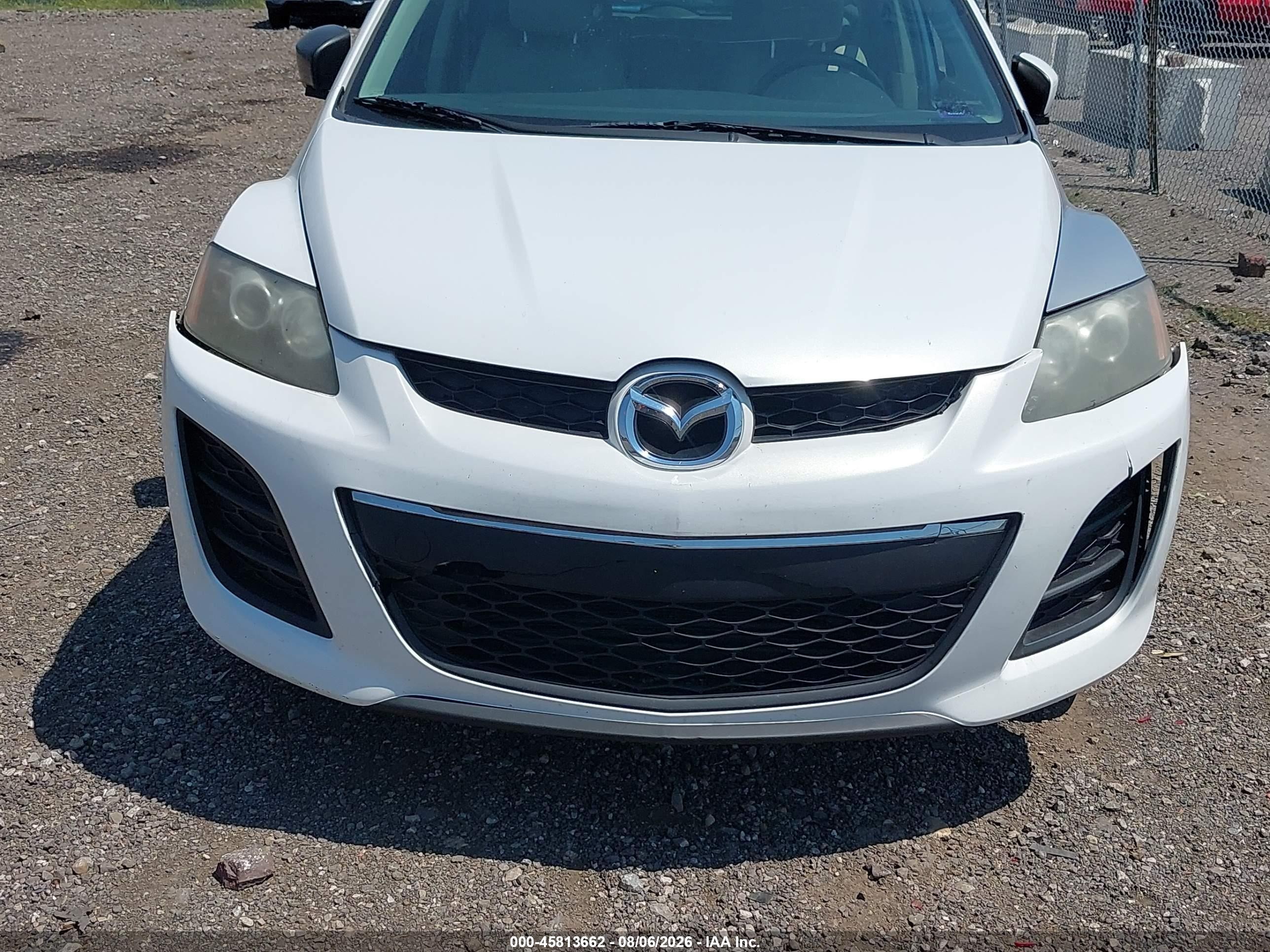 2010 Mazda Cx-7 I Sport White vin: JM3ER2W52A0348580