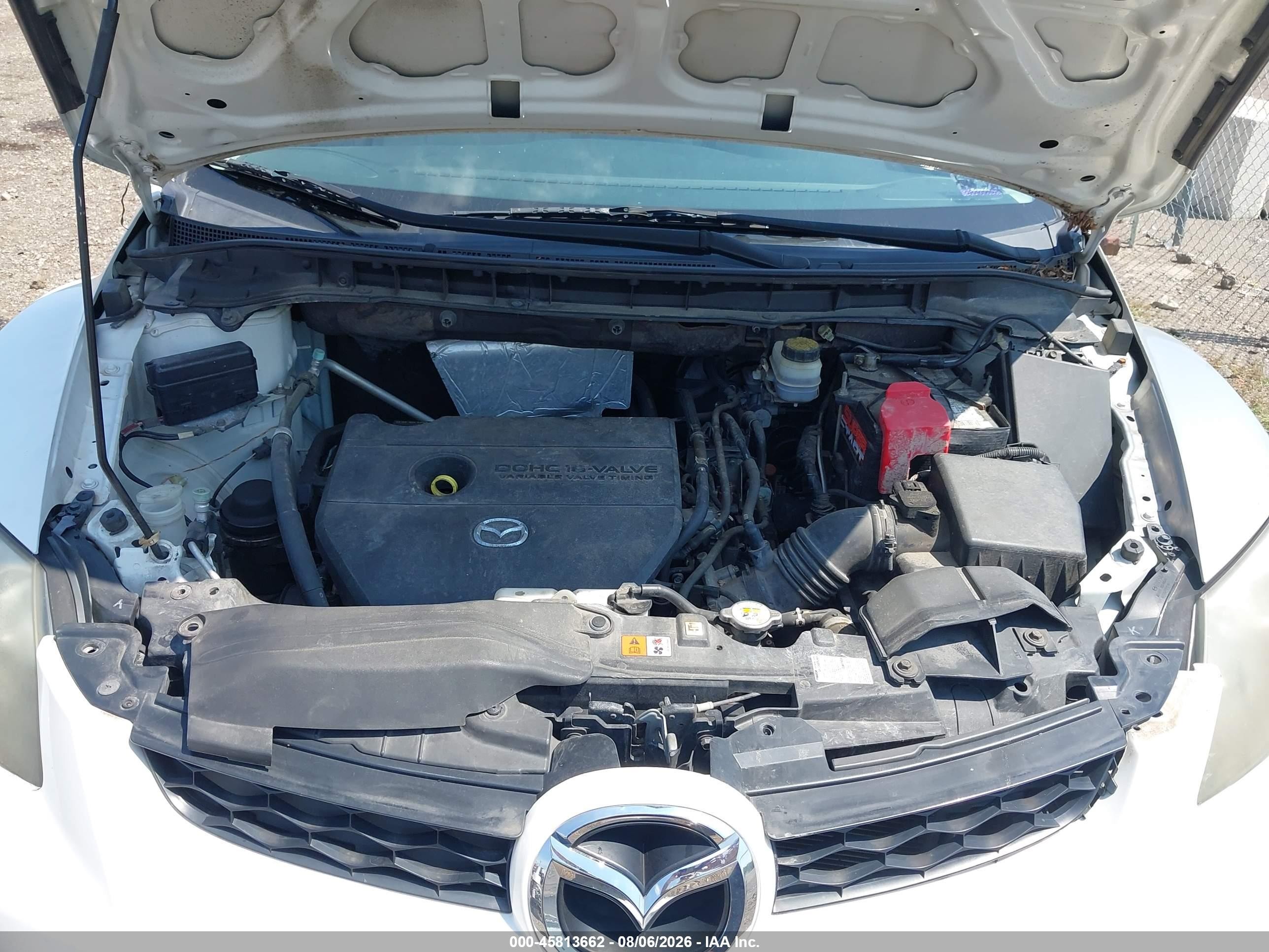 2010 Mazda Cx-7 I Sport White vin: JM3ER2W52A0348580