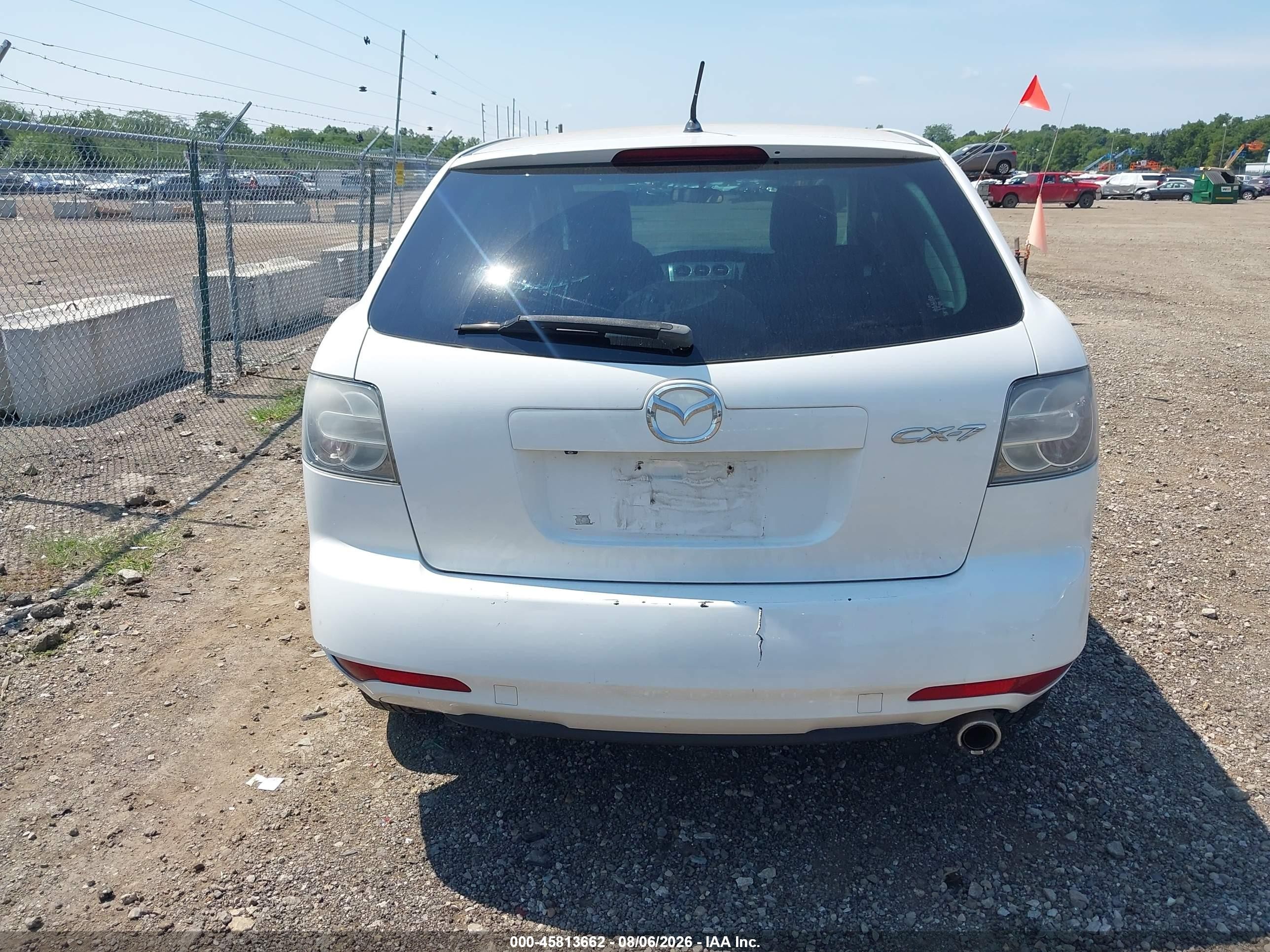 2010 Mazda Cx-7 I Sport White vin: JM3ER2W52A0348580