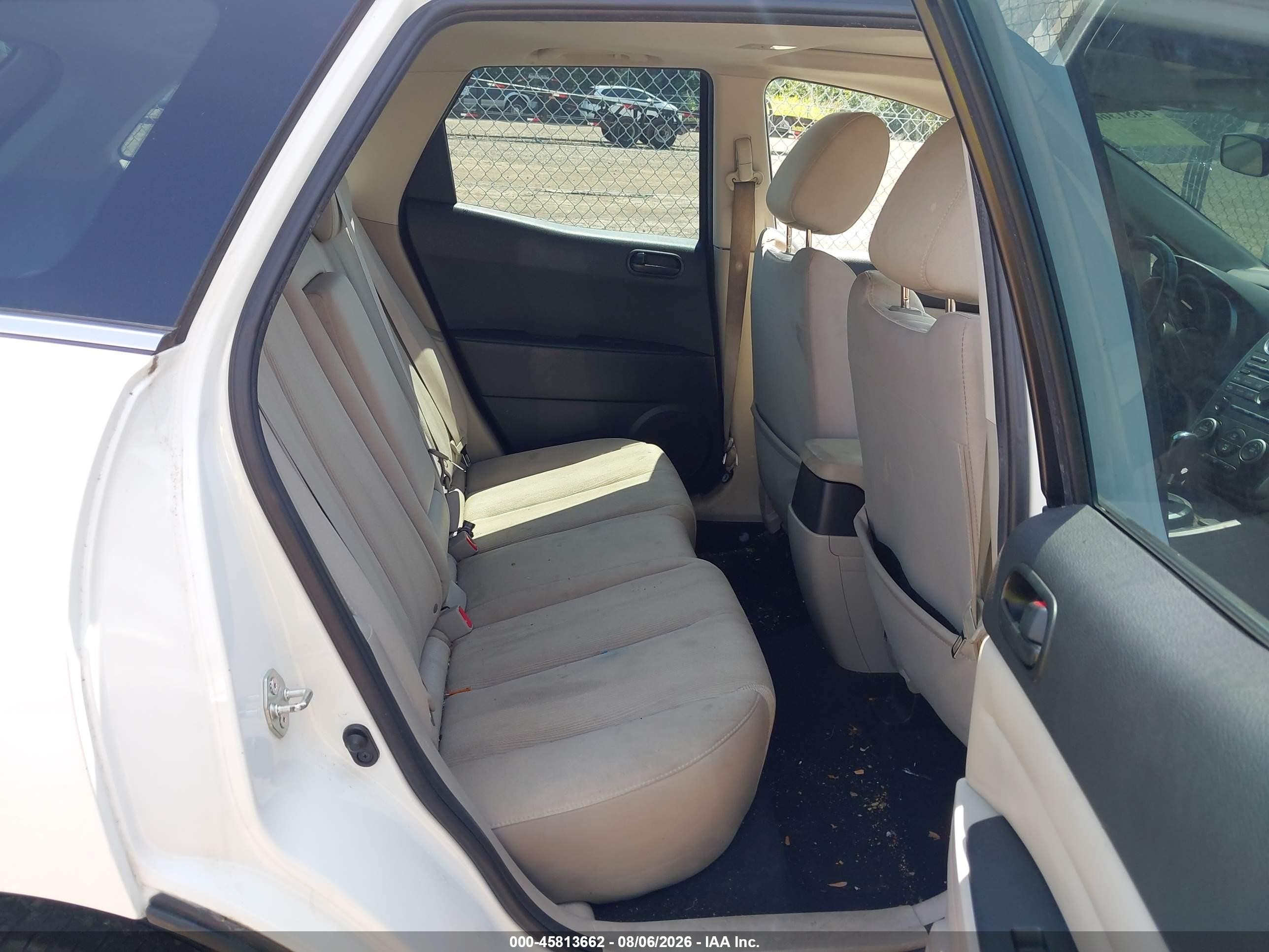 2010 Mazda Cx-7 I Sport White vin: JM3ER2W52A0348580