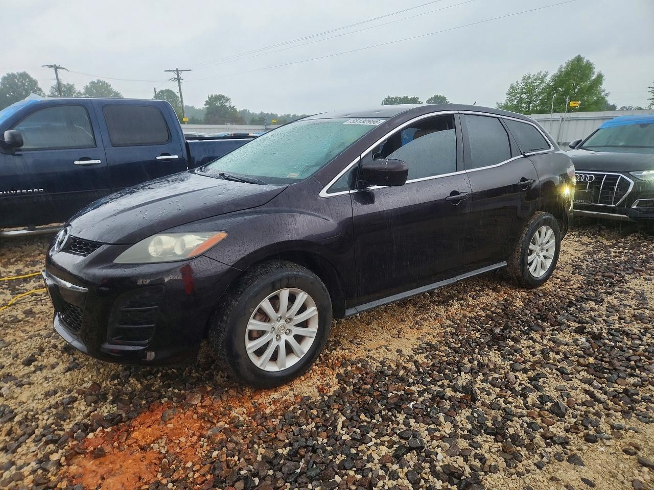 2010 Mazda Cx-7 Black vin: JM3ER2W53A0303597