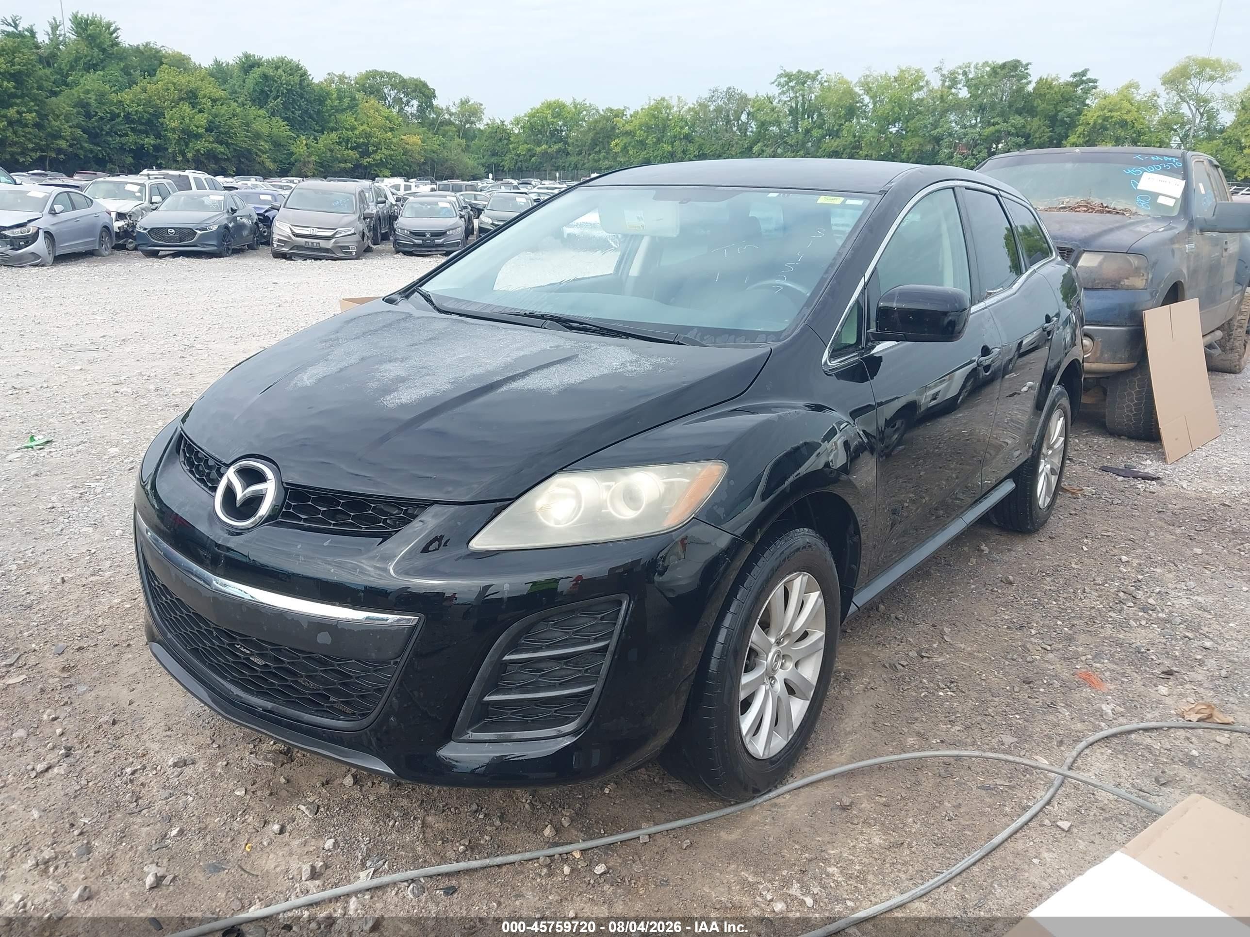 2010 Mazda Cx-7 I Sport Black vin: JM3ER2W54A0314527