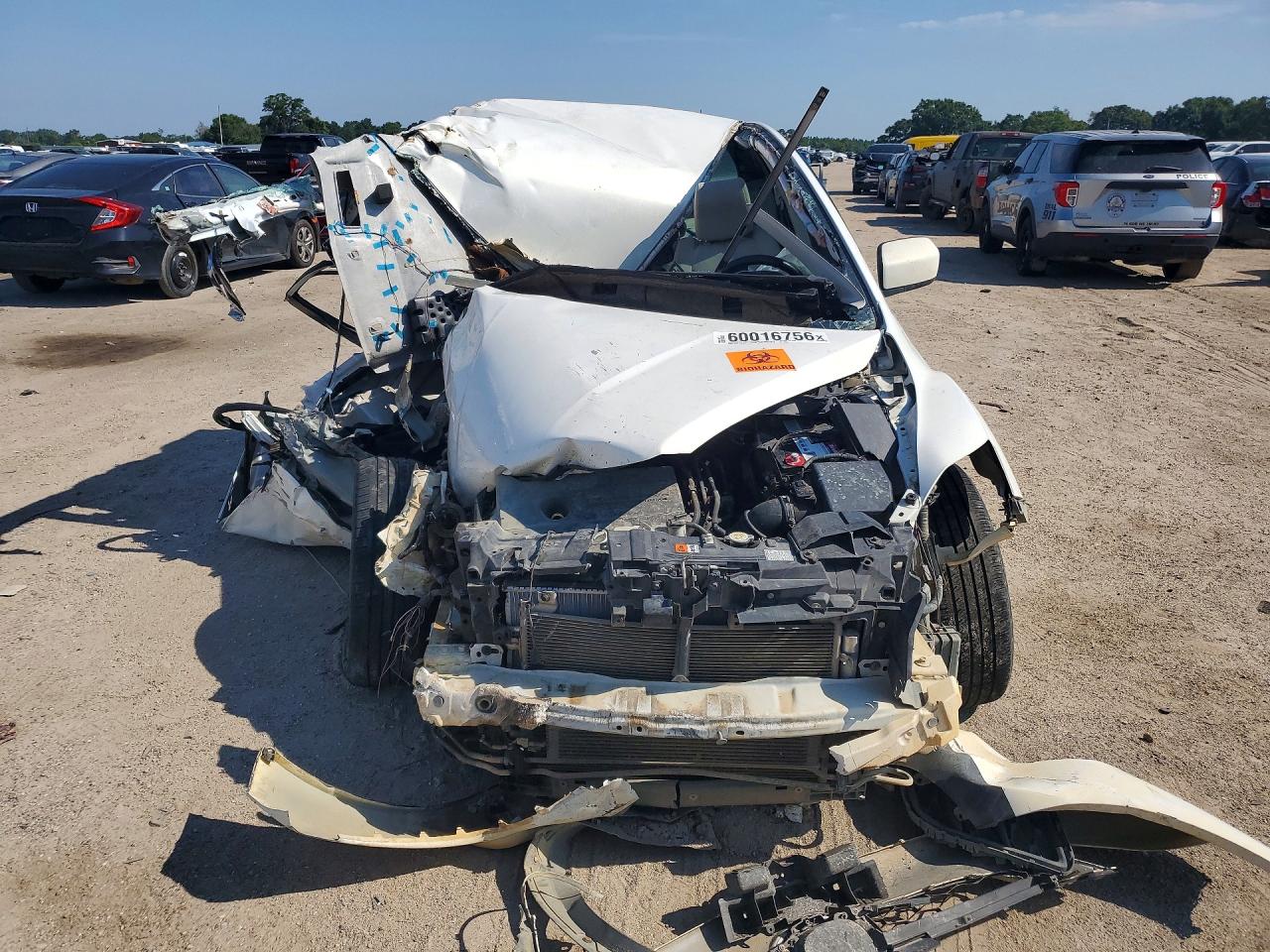 2010 Mazda Cx-7 White vin: JM3ER2W54A0330257