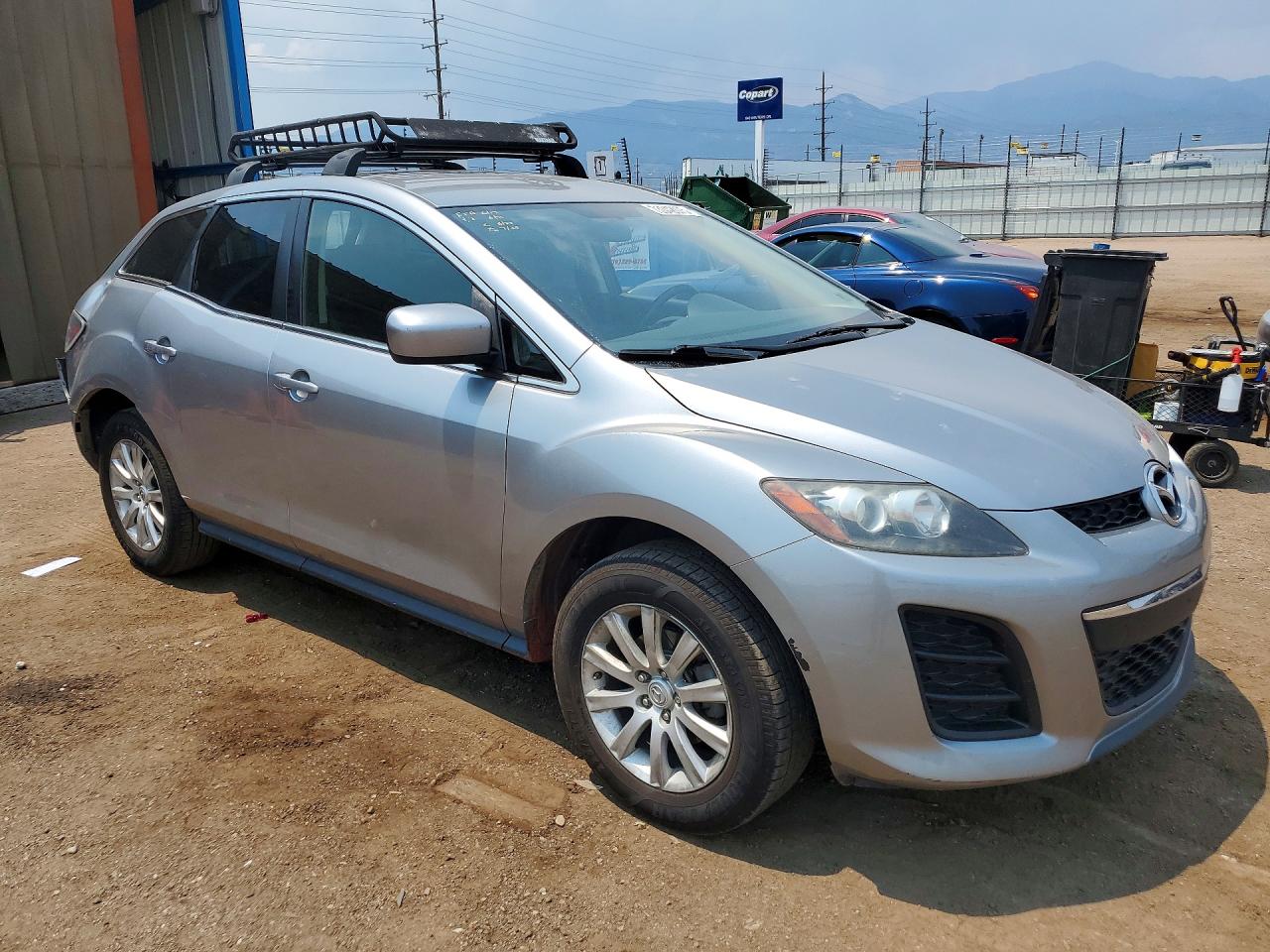 2010 Mazda Cx-7 Silver vin: JM3ER2W54A0336544
