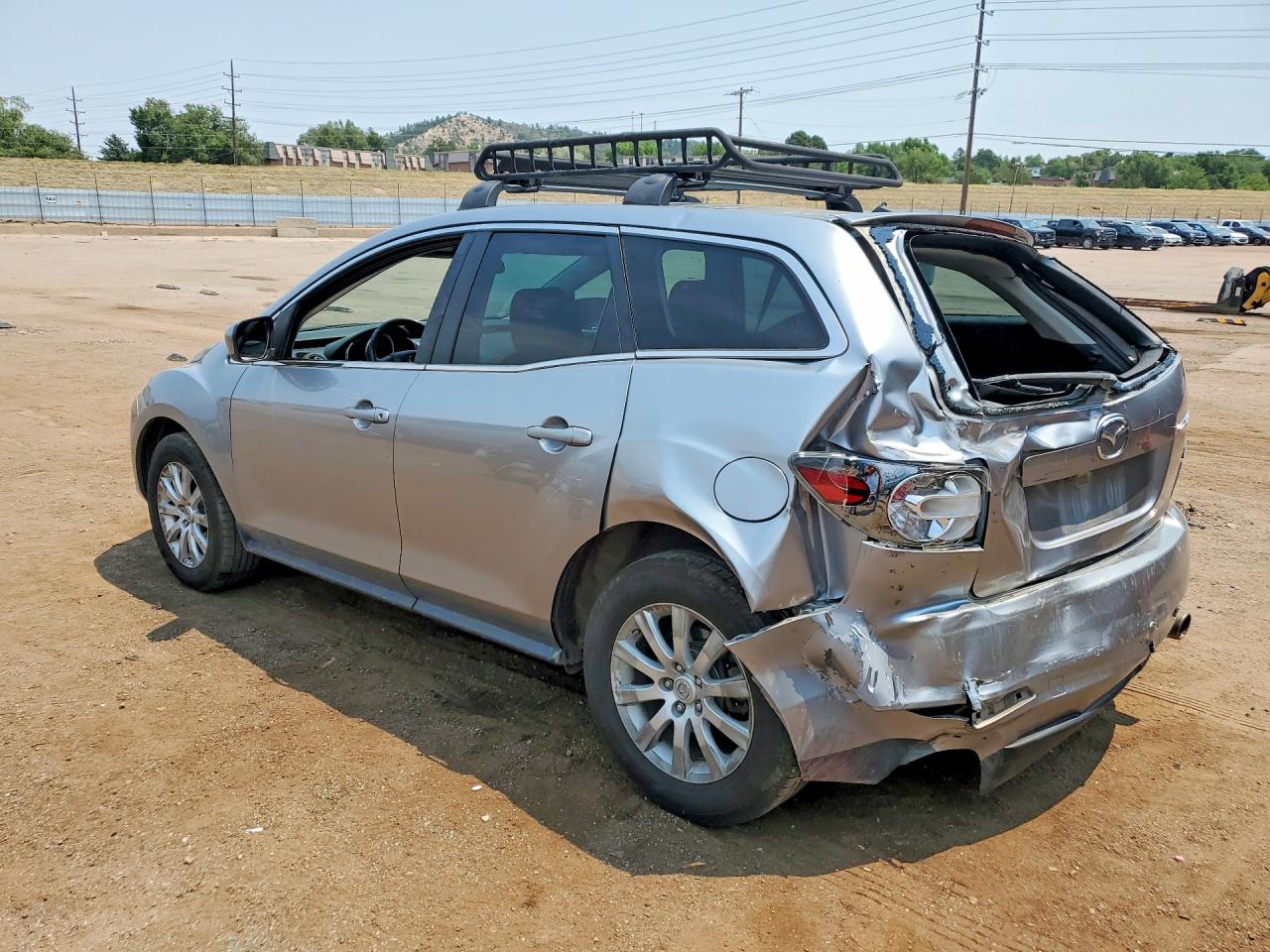 2010 Mazda Cx-7 Silver vin: JM3ER2W54A0336544