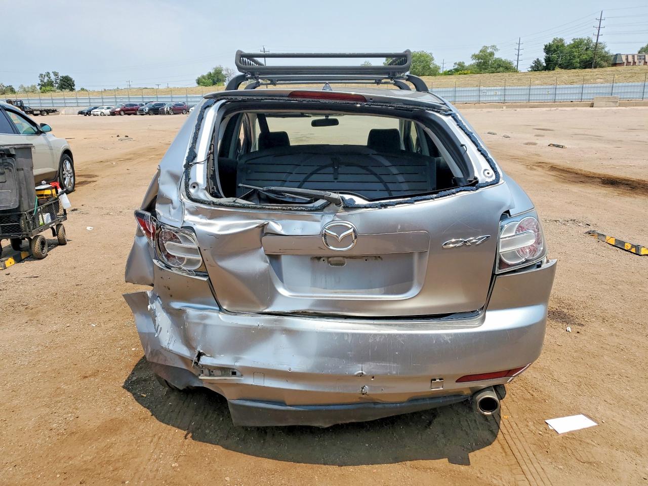 2010 Mazda Cx-7 Silver vin: JM3ER2W54A0336544