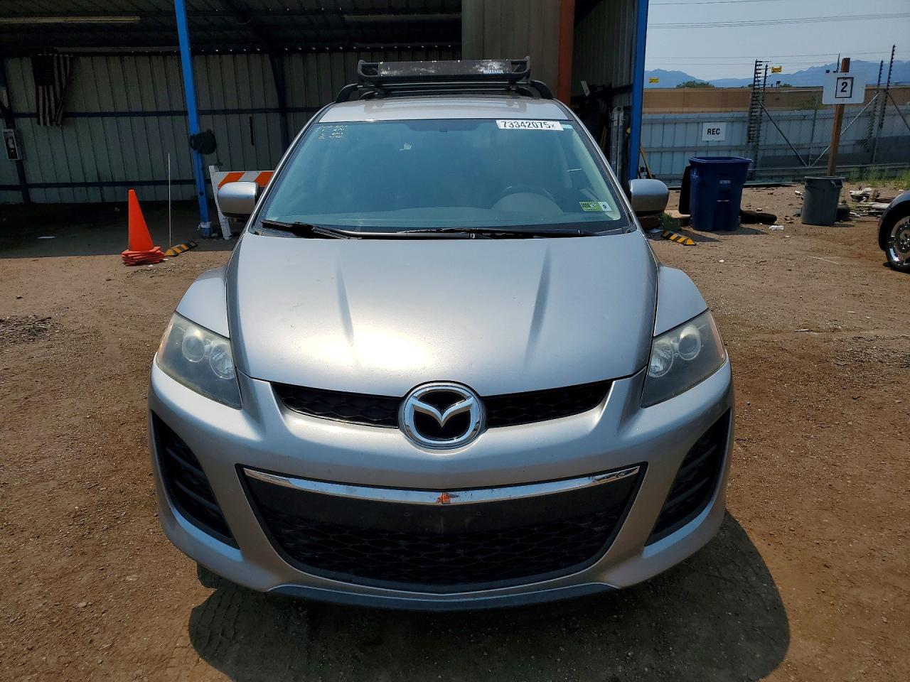 2010 Mazda Cx-7 Silver vin: JM3ER2W54A0336544