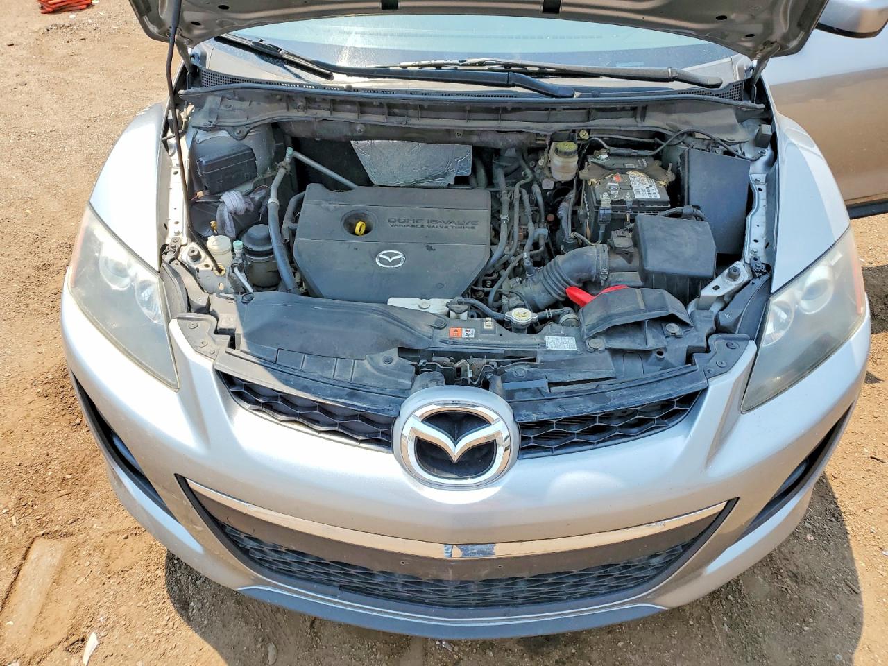 2010 Mazda Cx-7 Silver vin: JM3ER2W54A0336544