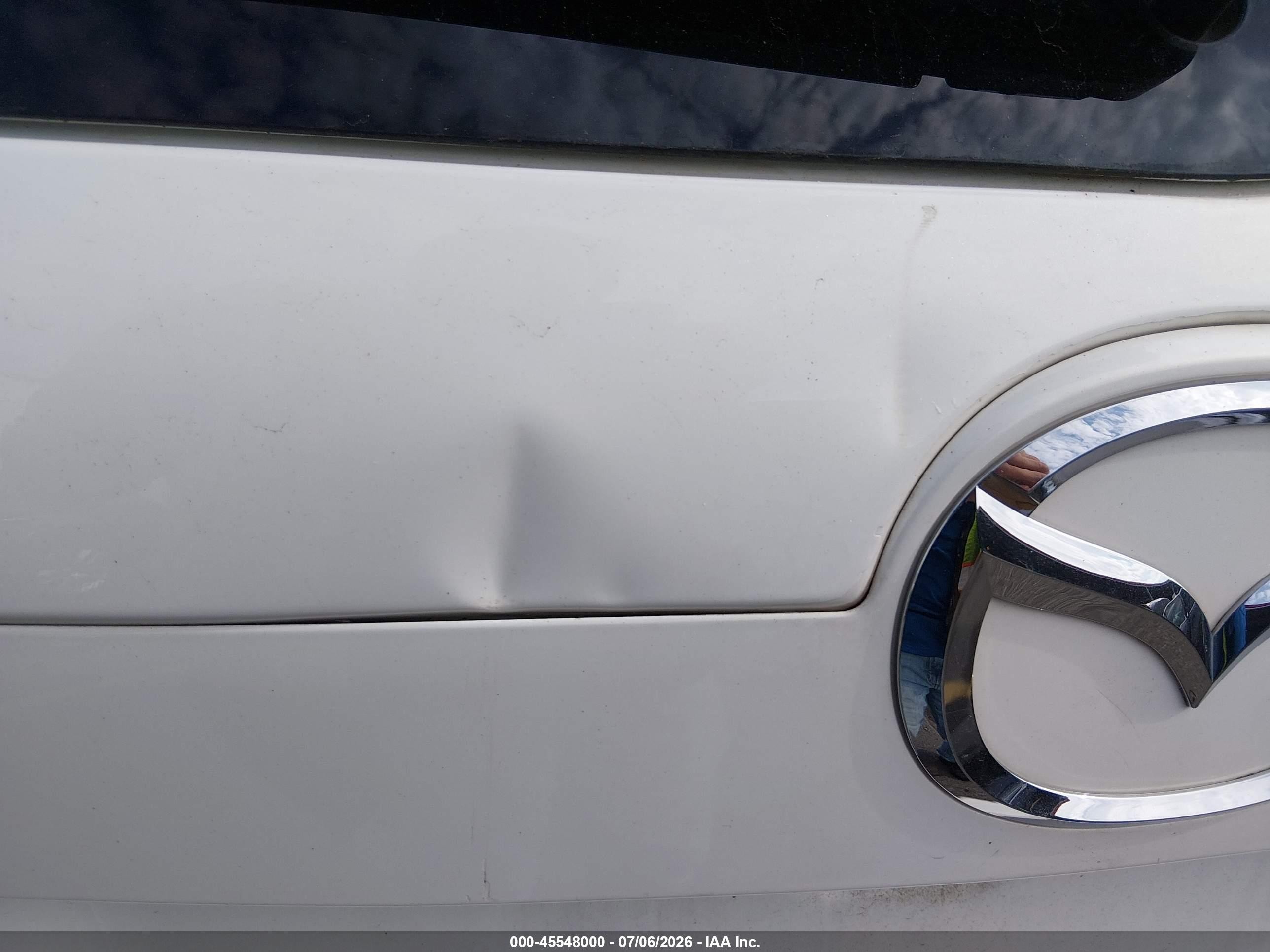2010 Mazda Cx-7 I Sport White vin: JM3ER2W54A0347379