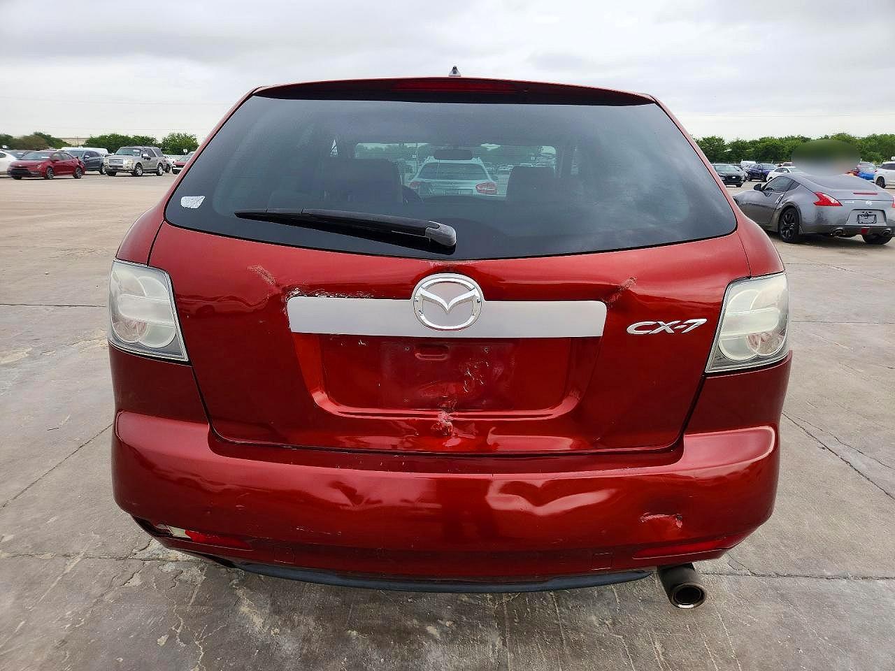 2010 Mazda Cx-7 Maroon vin: JM3ER2W55A0338626