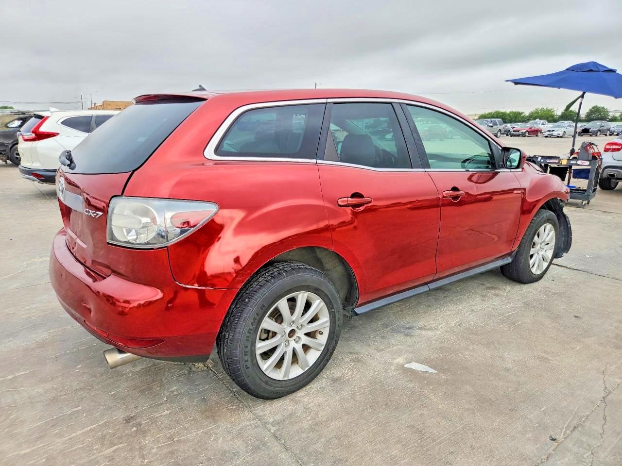 2010 Mazda Cx-7 Maroon vin: JM3ER2W55A0338626